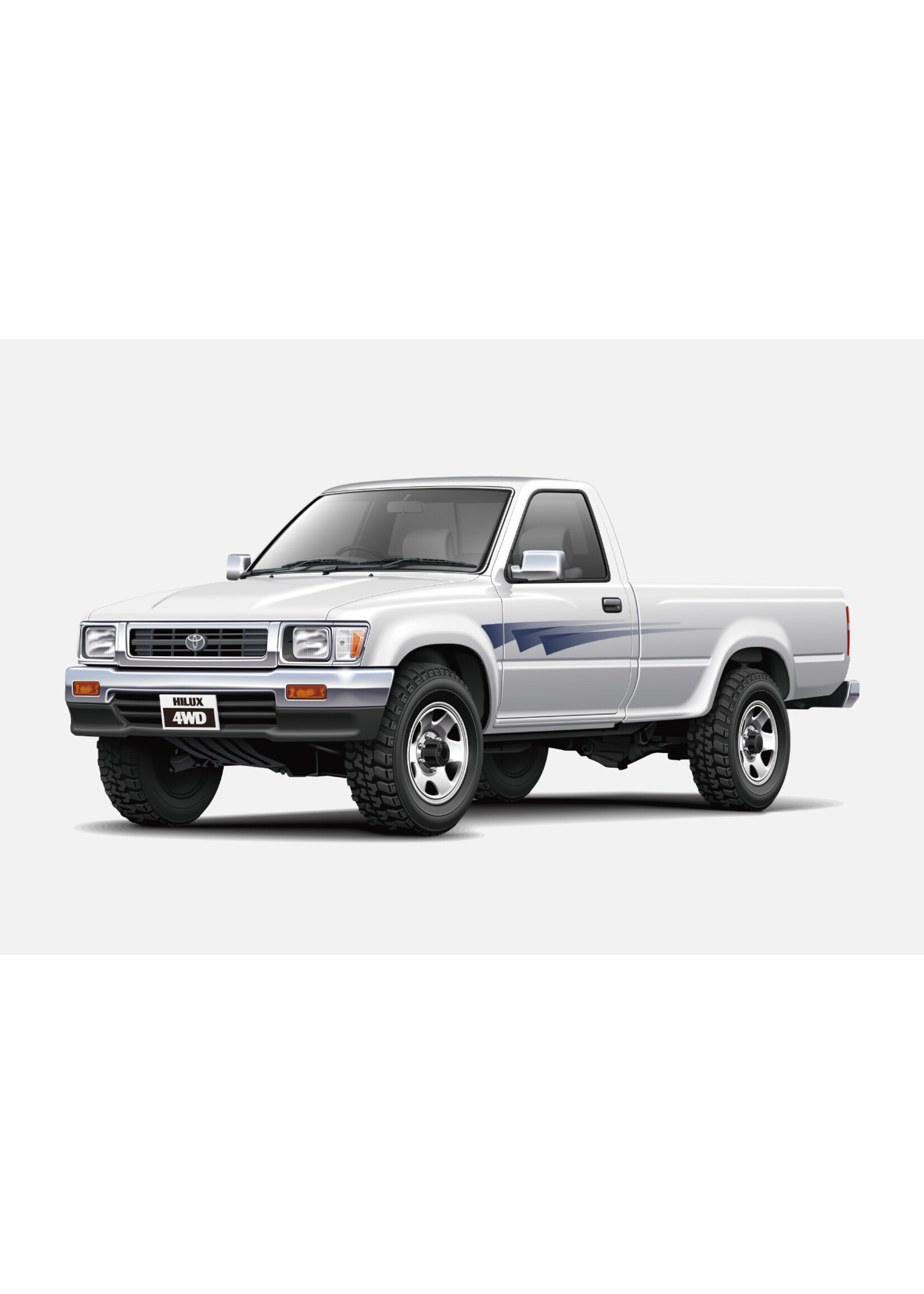 Aoshima AOS06949 Toyota 1994 LN106 Hilux Longbed Street Custom (1/24)