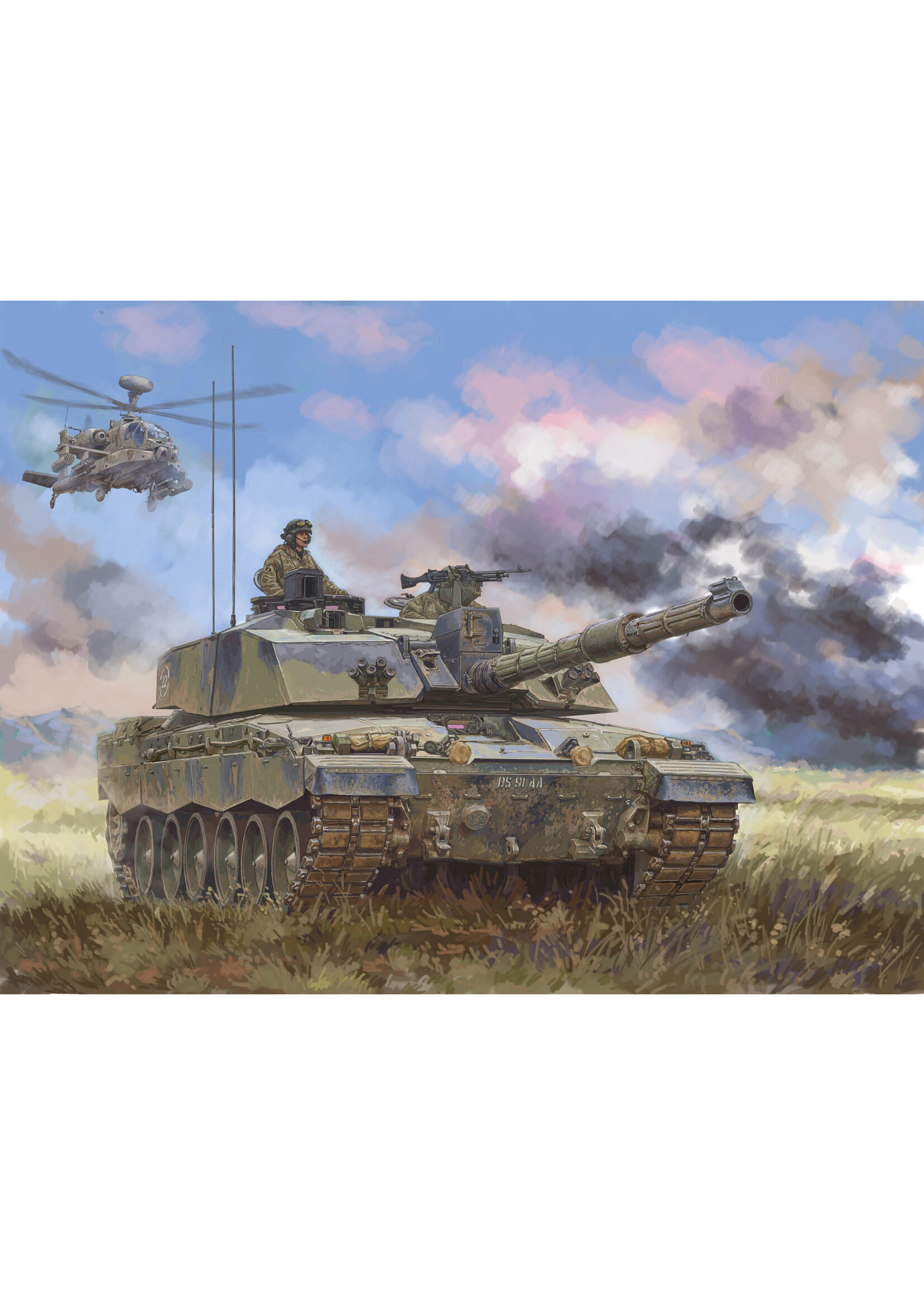 Hobby Boss HBOSS84852 British Challenger II MBT (1/48)