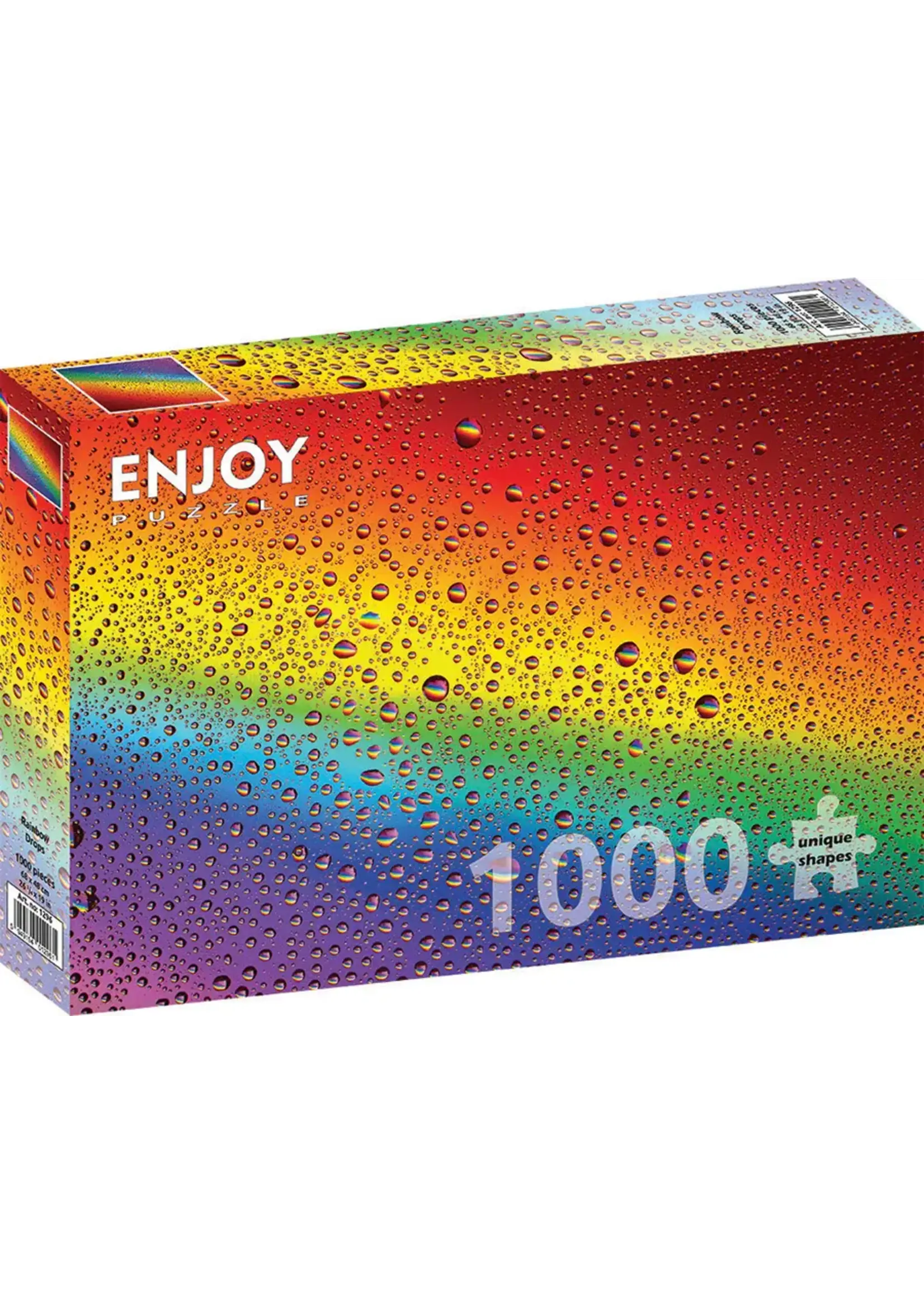 Enjoy Puzzle E1296  Rainbow Drops (Puzzle 1000)