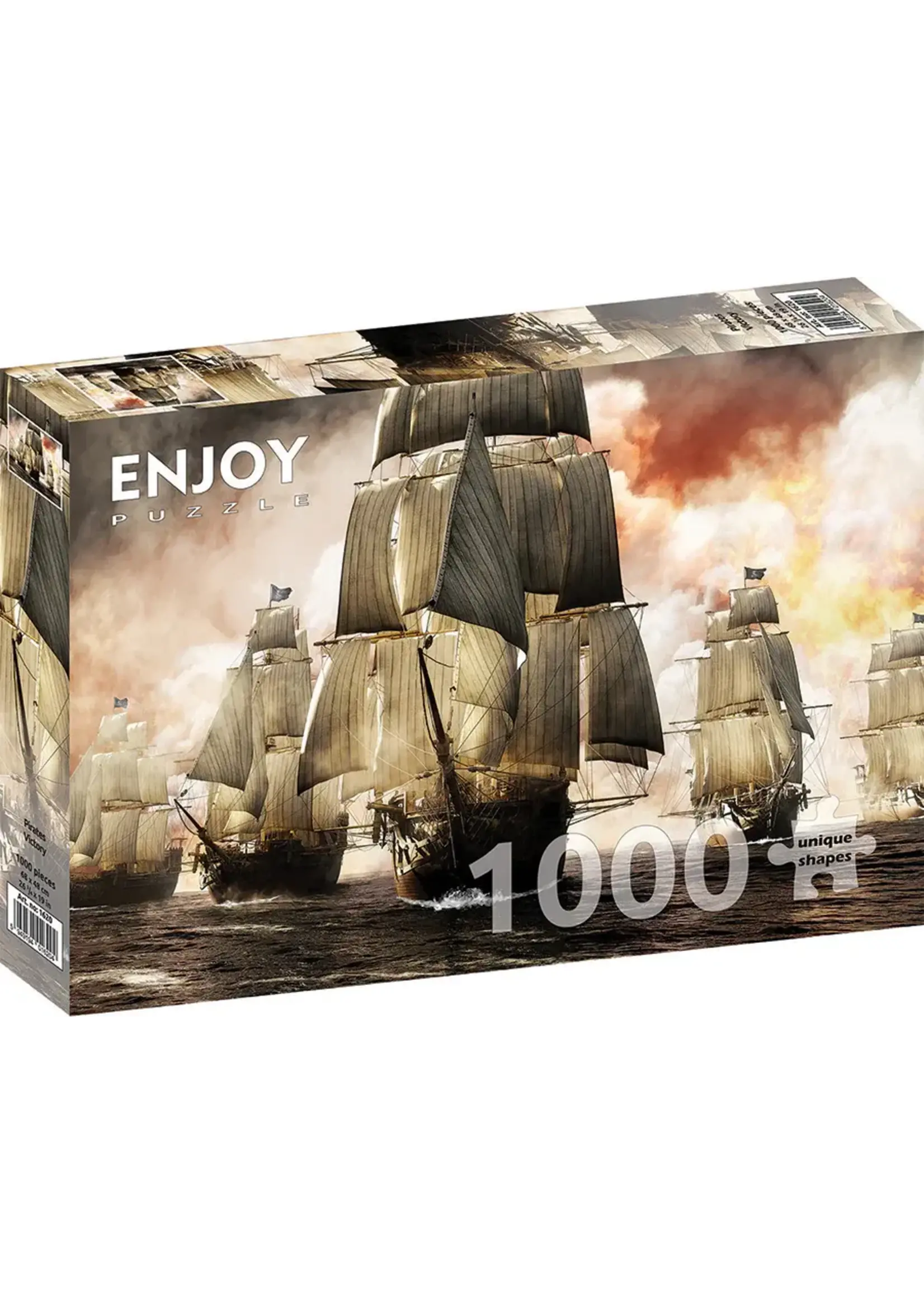 Enjoy Puzzle E1620 Pirates Victory (Puzzle 1000)