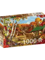 Enjoy Puzzle E1886 Somewhere in a Field (Puzzle 1000)