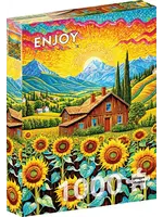 Enjoy Puzzle E2145 Sunflower House (Puzzle 1000)