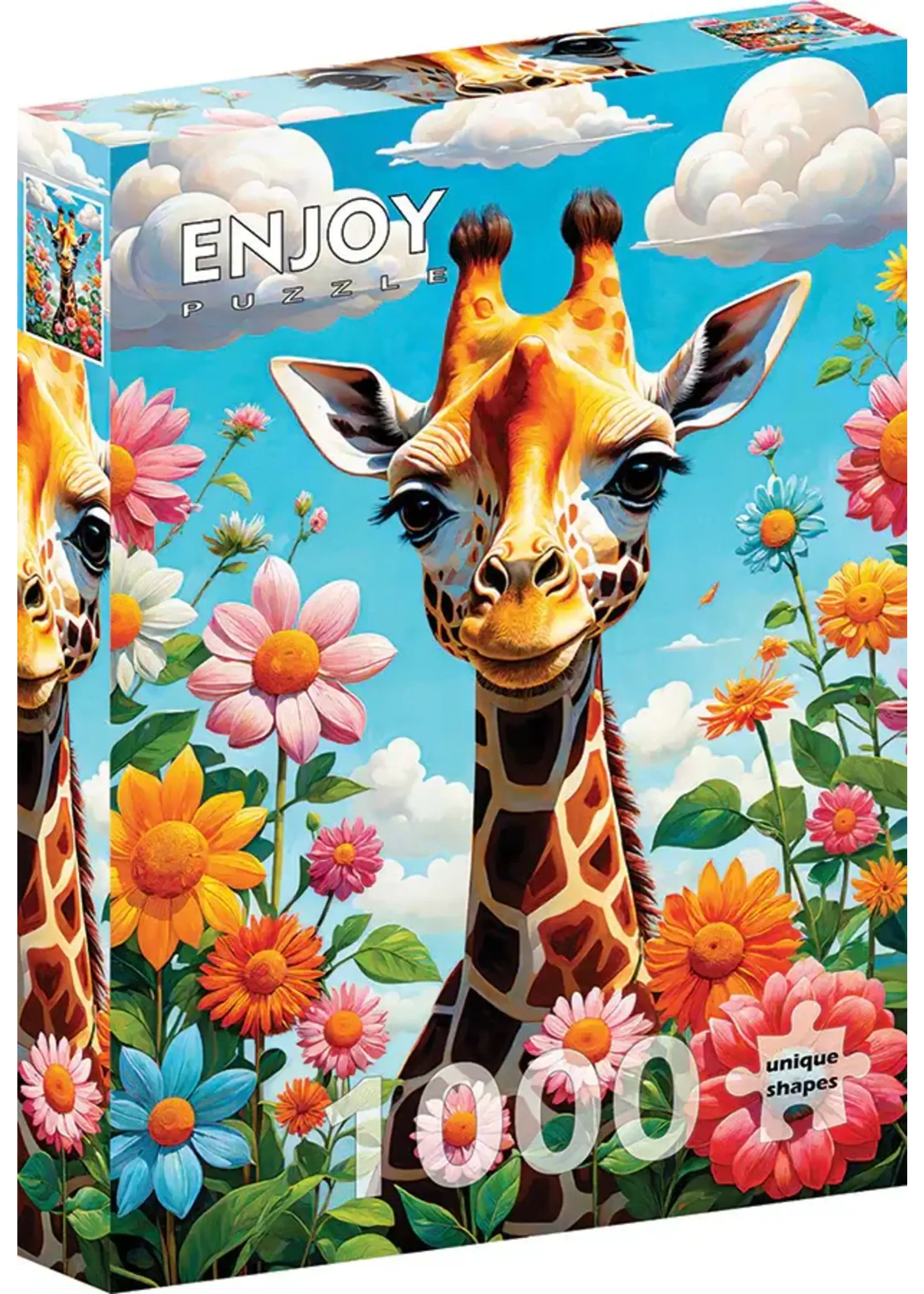Enjoy Puzzle E2151 Cute Giraffe (Puzzle 1000)