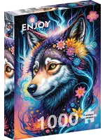 Enjoy Puzzle E2164 Magical Wolf Portrait (Puzzle 1000)