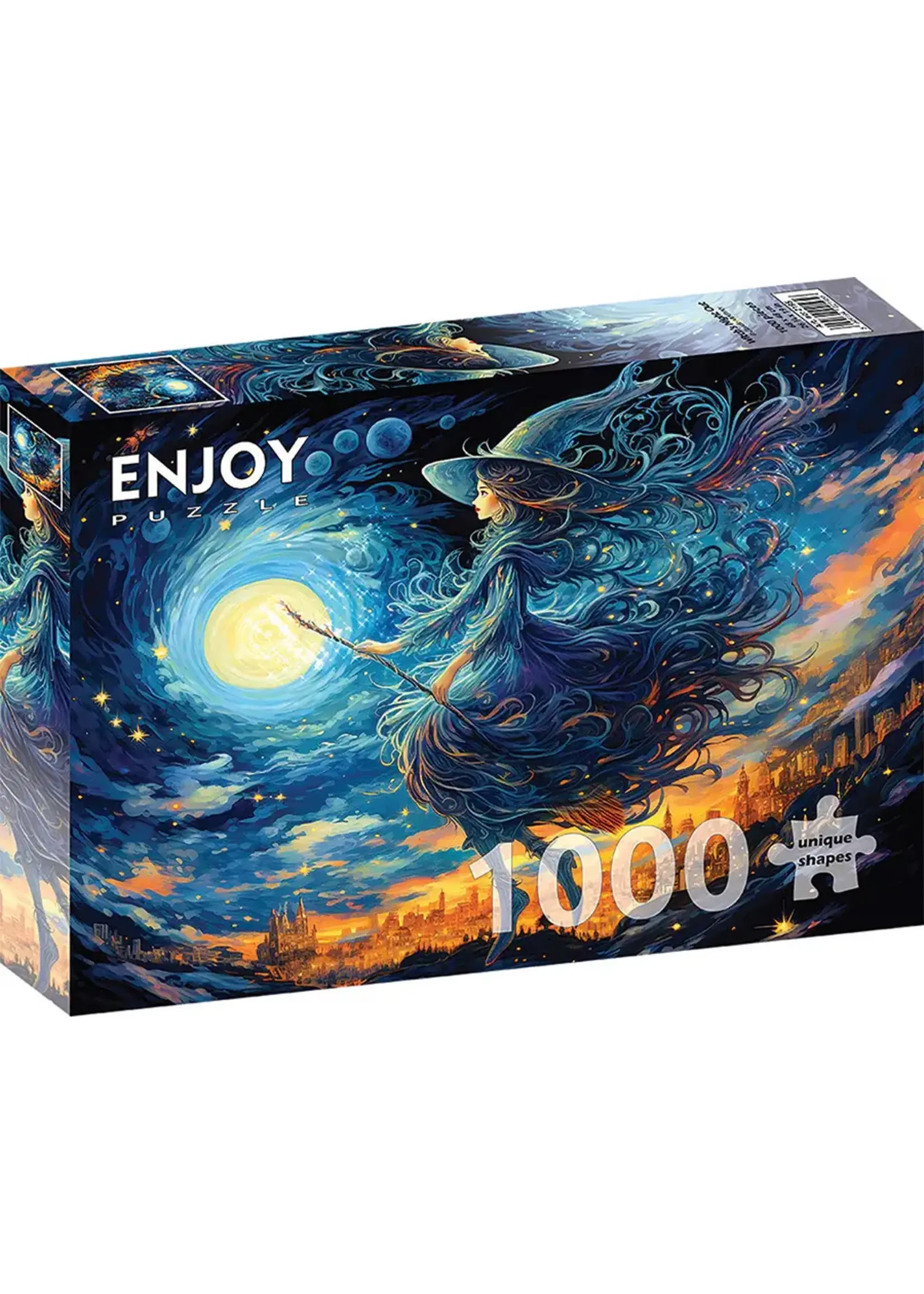 Enjoy Puzzle E2195 Witch's Night Out (Puzzle 1000)