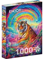 Enjoy Puzzle E2204 Where Tigers Reign (Puzzle 1000)