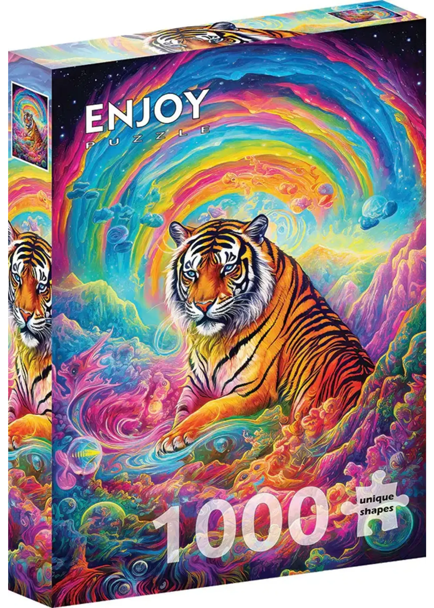 Enjoy Puzzle E2204 Where Tigers Reign (Puzzle 1000)