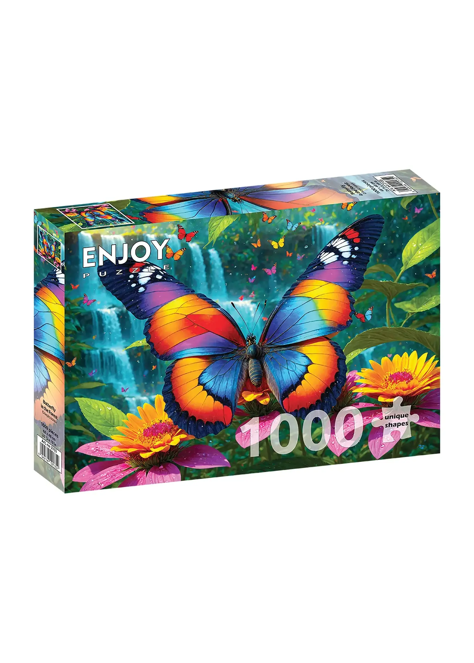 Enjoy Puzzle E2135 Butterfly in the Forest (Puzzle 1000)