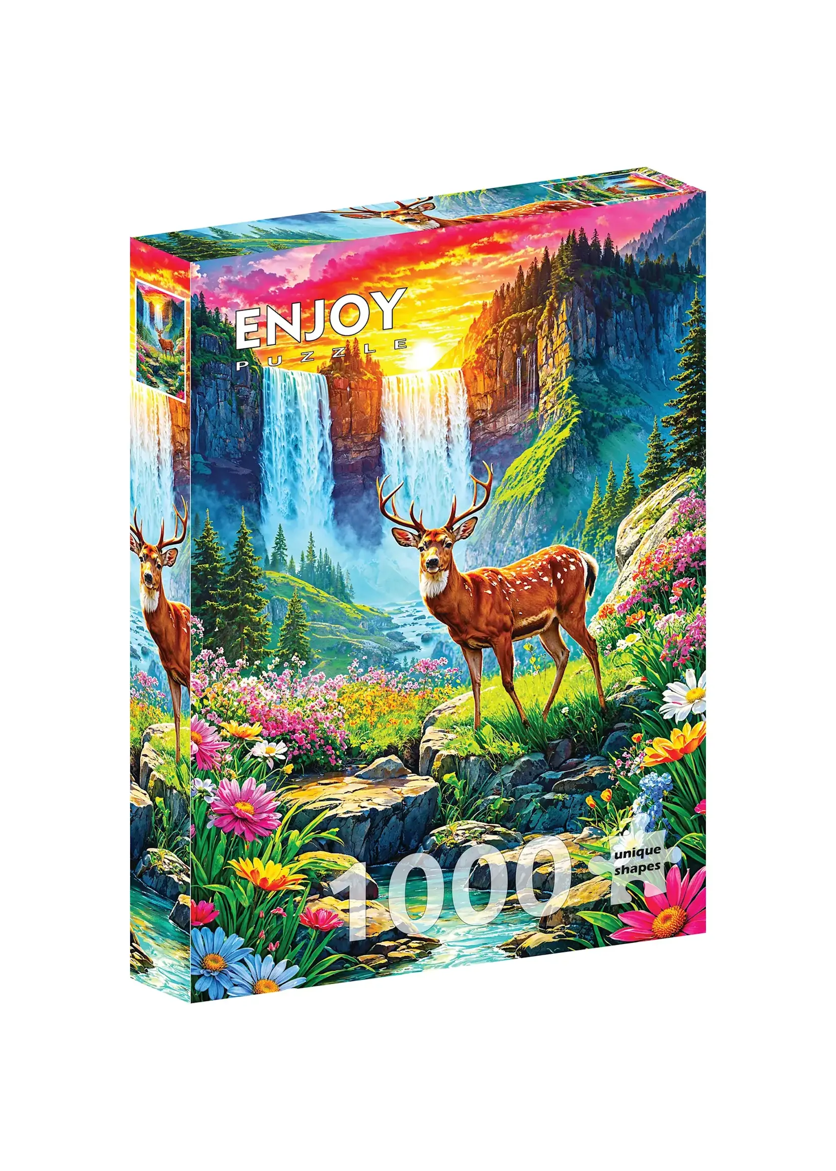 Enjoy Puzzle E2253 Deer Paradise (Puzzle 1000)