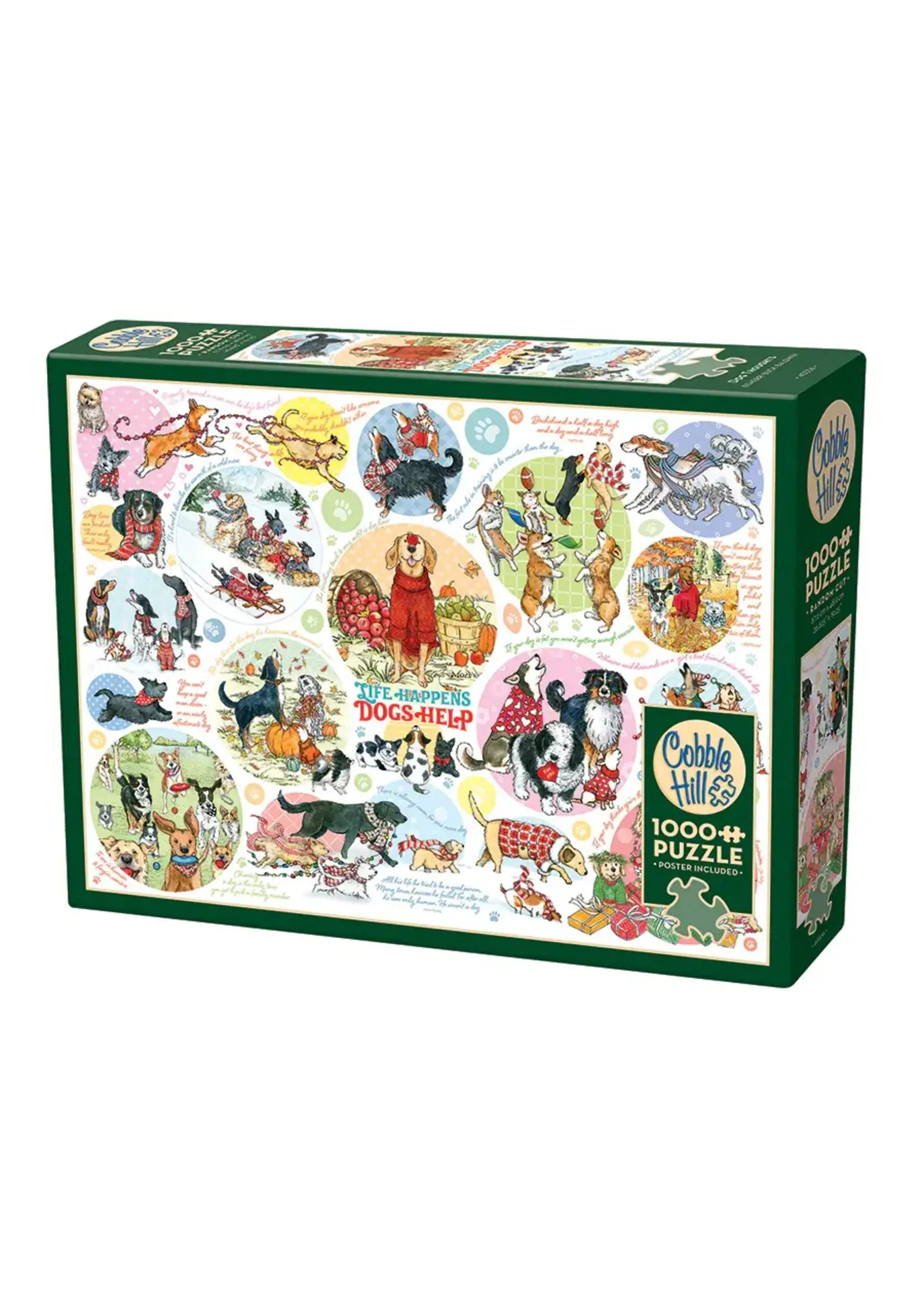 Cobble Hill CH40336 Dog Thoughts (Puzzle1000)
