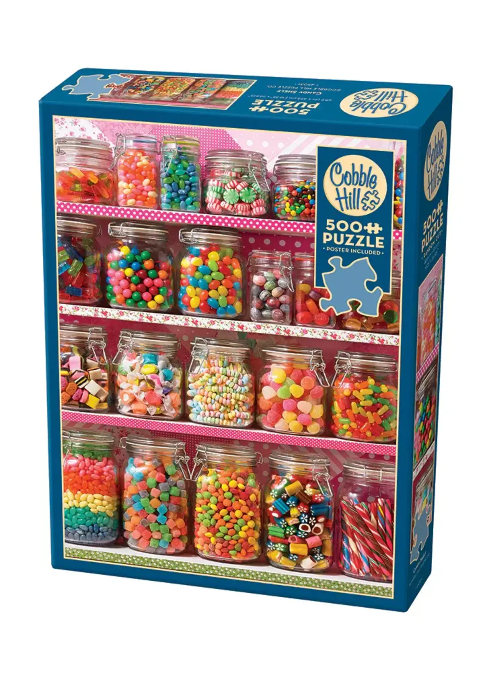 Cobble Hill CH45031 Candy Shelf (Puzzle500)