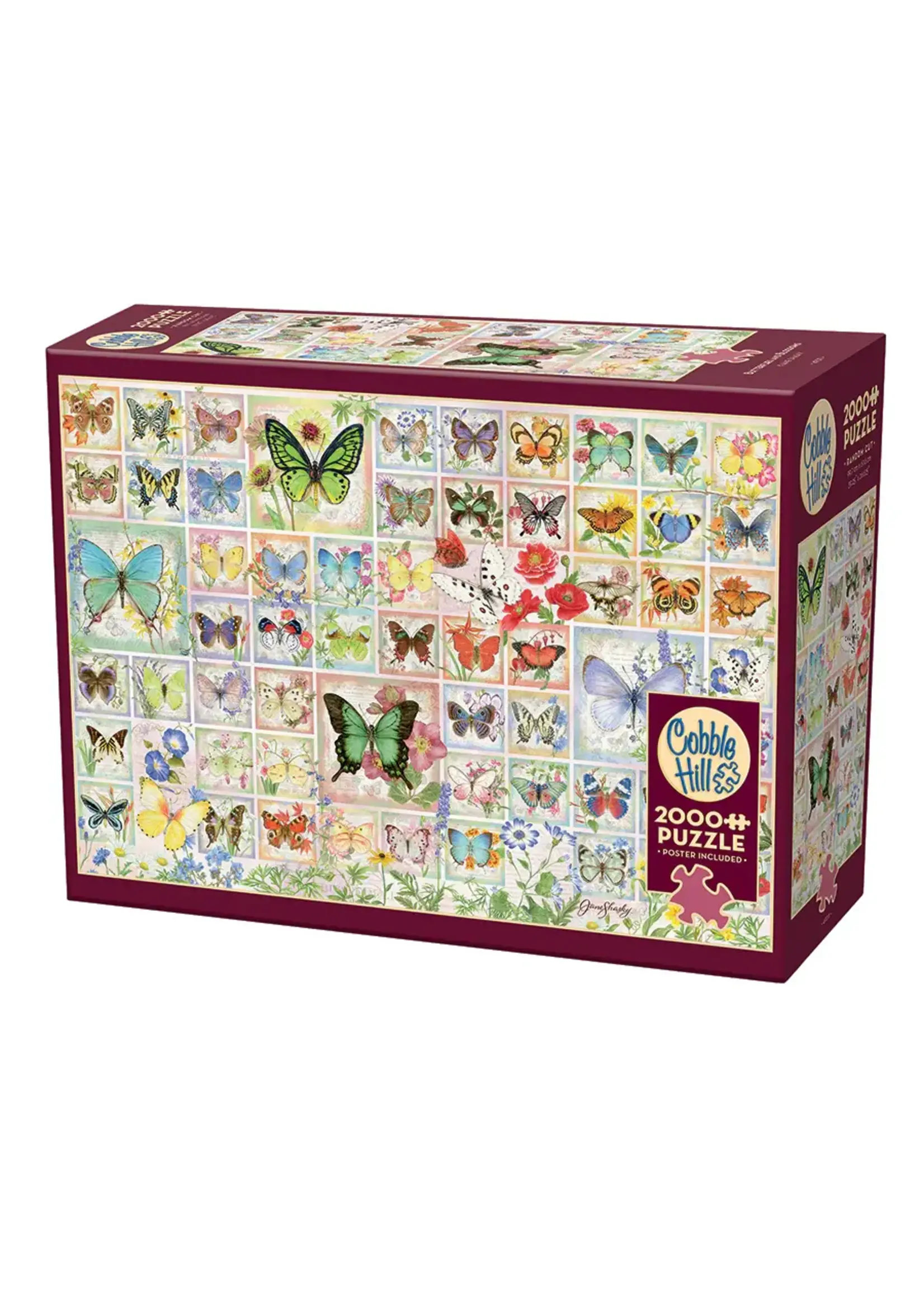 Cobble Hill CH49011 Butterflies and Blossoms (Puzzle2000)