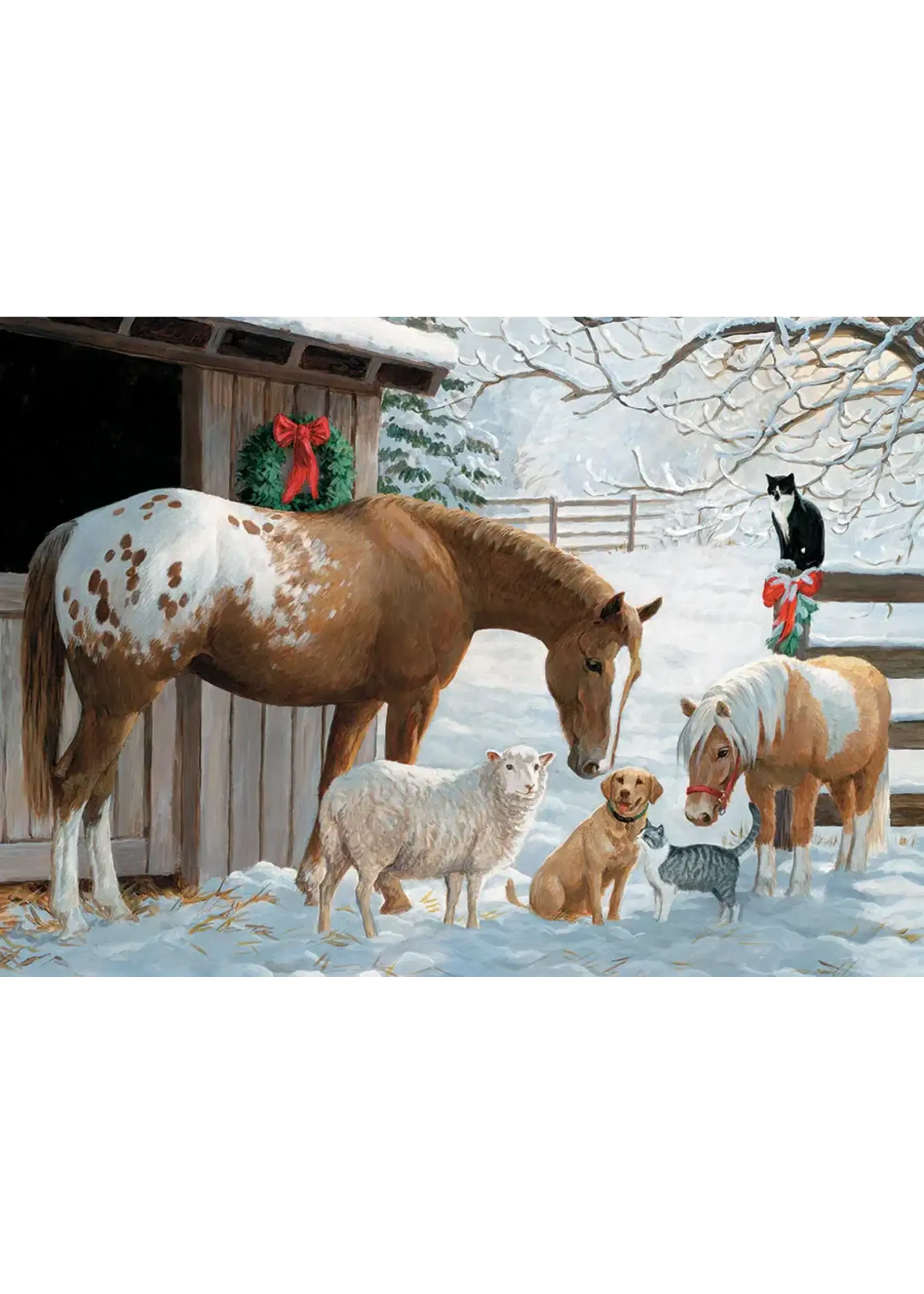 Cobble Hill CH58857 Barnyard Greetings (TrayPuzzle35)