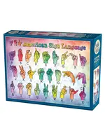 Cobble Hill CH45110 American Sign Language (Puzzle500)