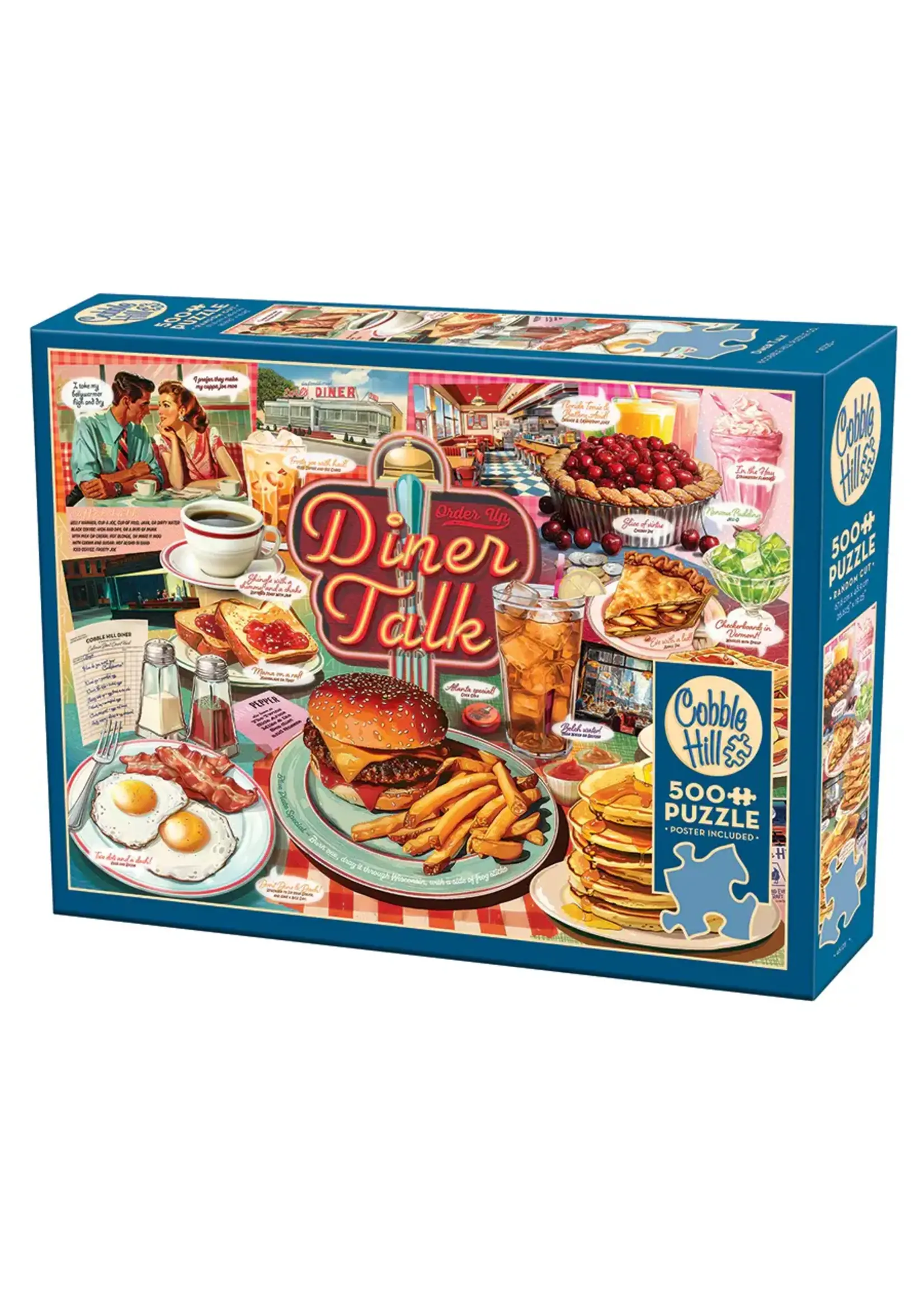 Cobble Hill CH45125 Diner Talk (Puzzle500)