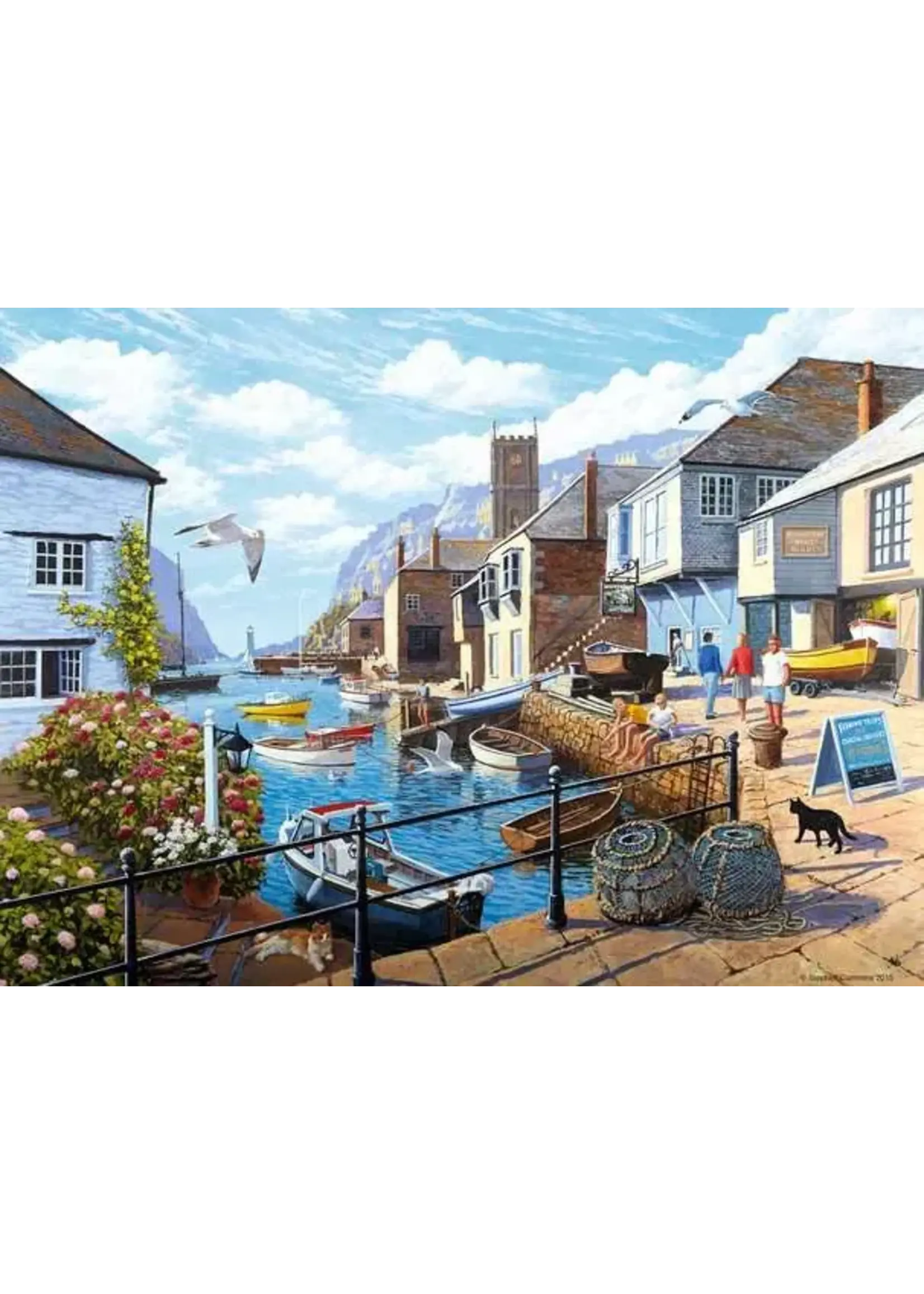 Ravensburger RAV12000503 Tranquil Harbour (Puzzle500)