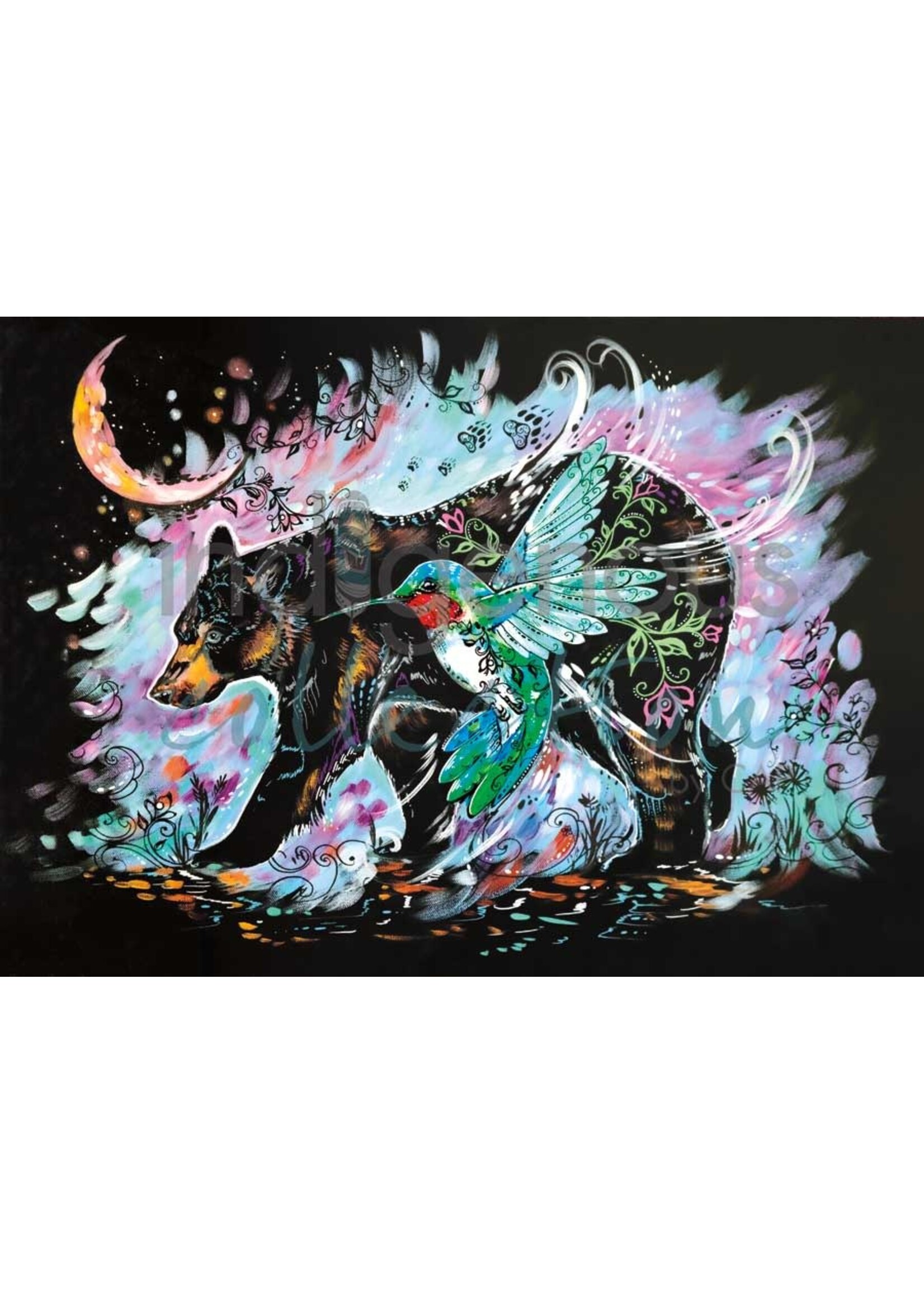 Dice Bag Hummingbear