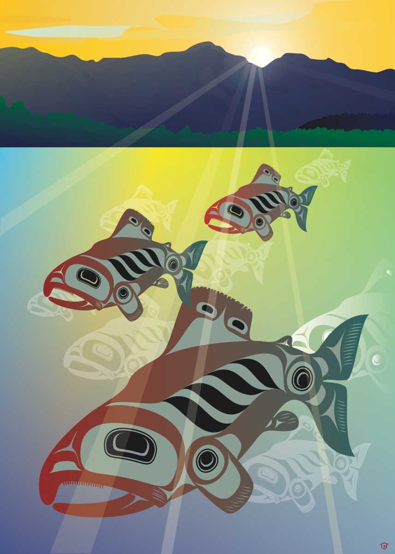 CAP1705 Salmon Fall Run (Puzzle500)