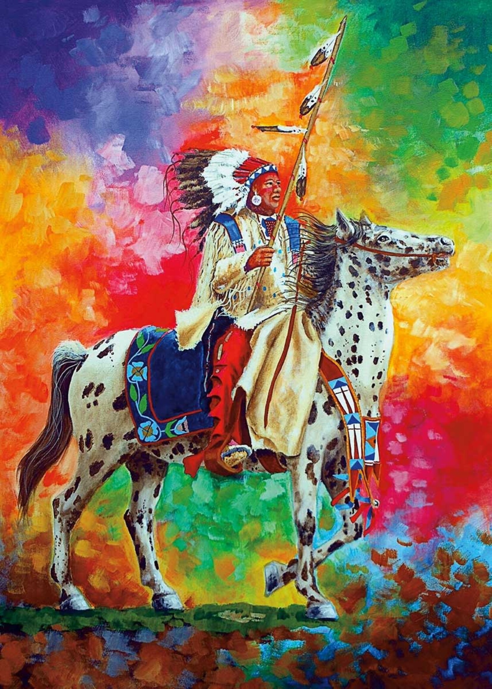 CAP1327 Proud Warrior (Puzzle500)