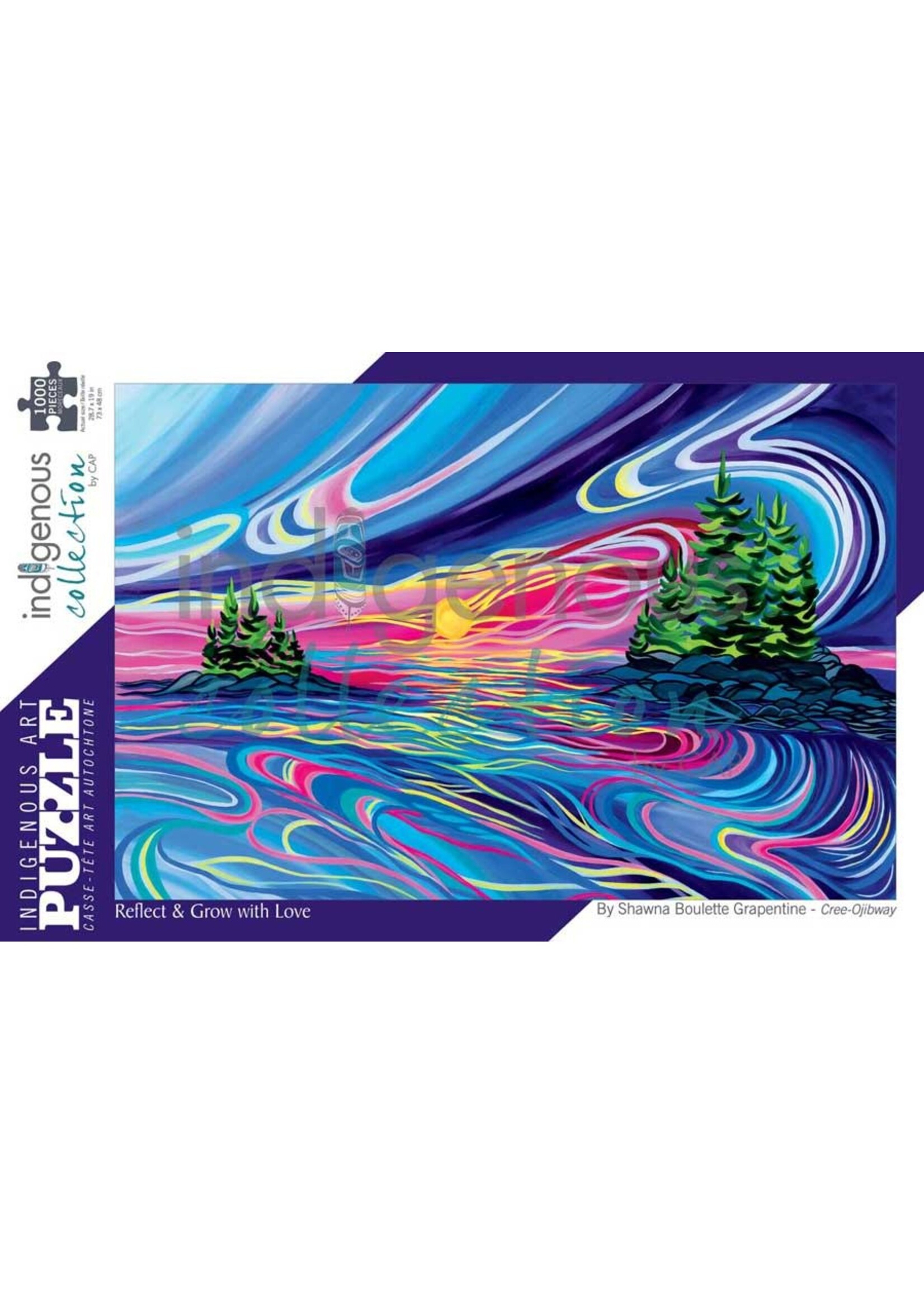 CAP2897 Reflect & Grow with Love (Puzzle1000)