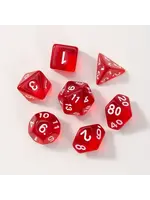 Dice RPG Transparent Red
