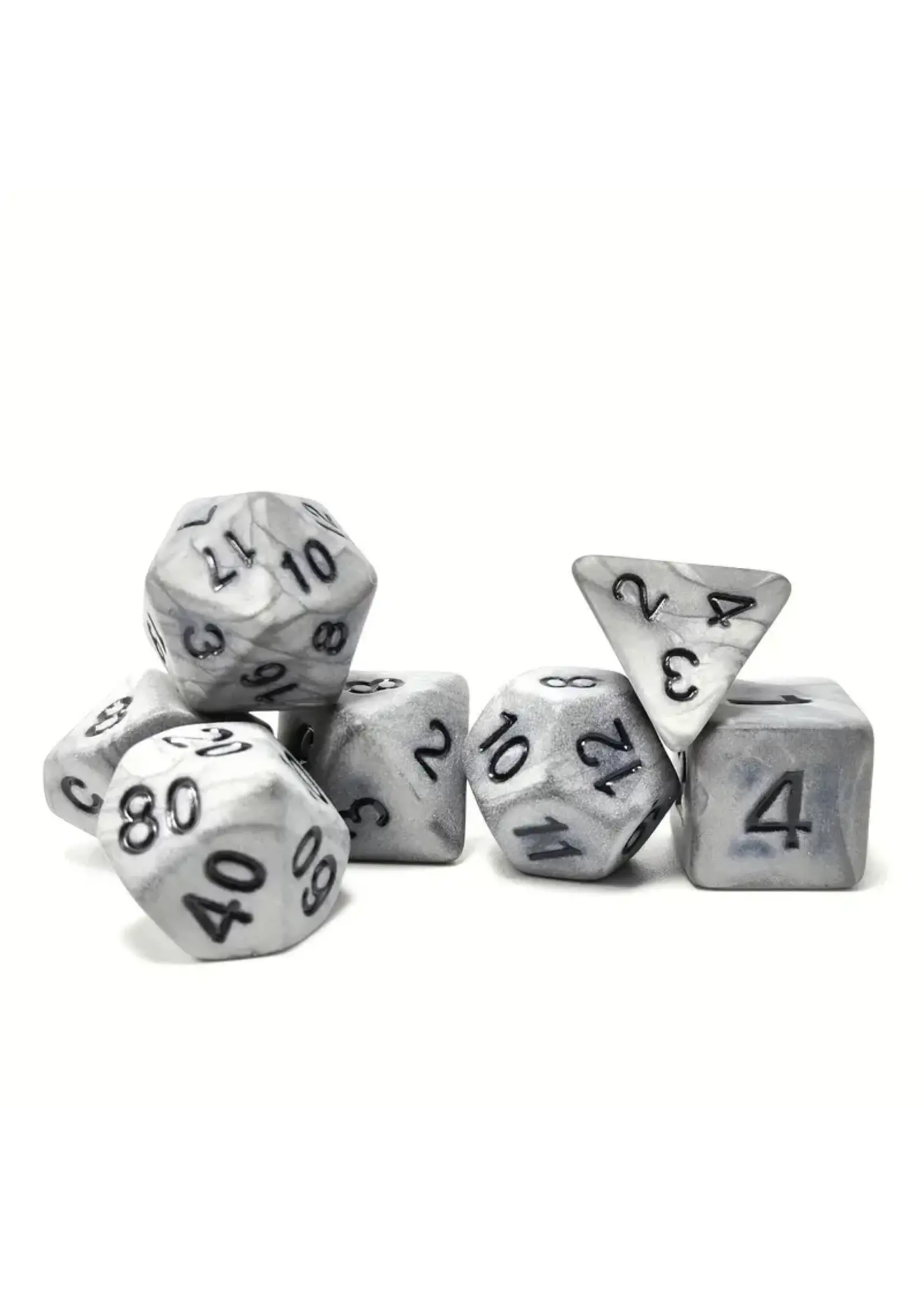 Dice RPG 7pc Antique Gray