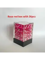 Tier 3 T3 12mm 36pc Rose Red White