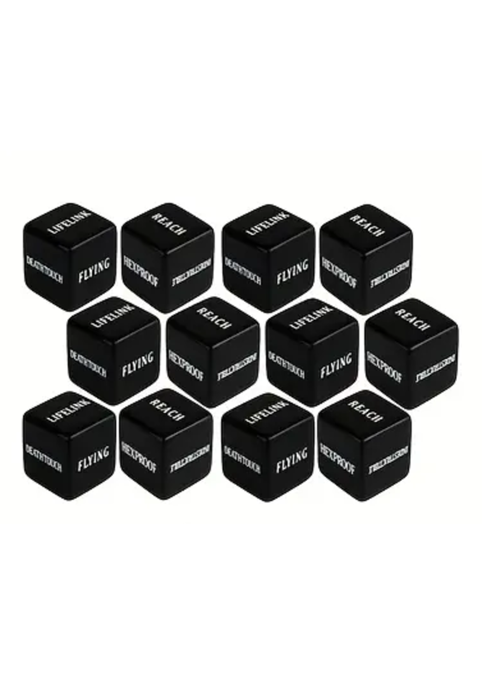 Dice 15mm MTG Keyword Tokens (12pc)