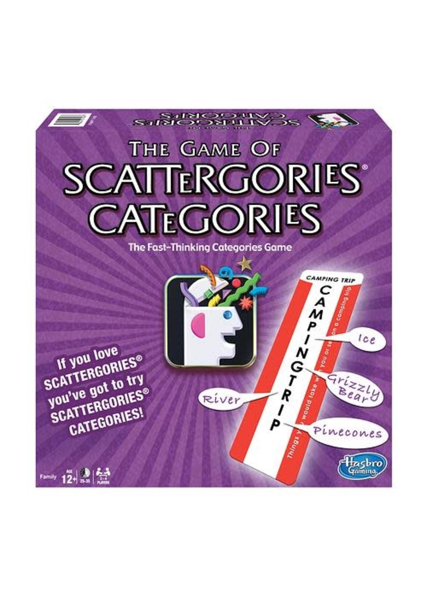 Scattergories Categories
