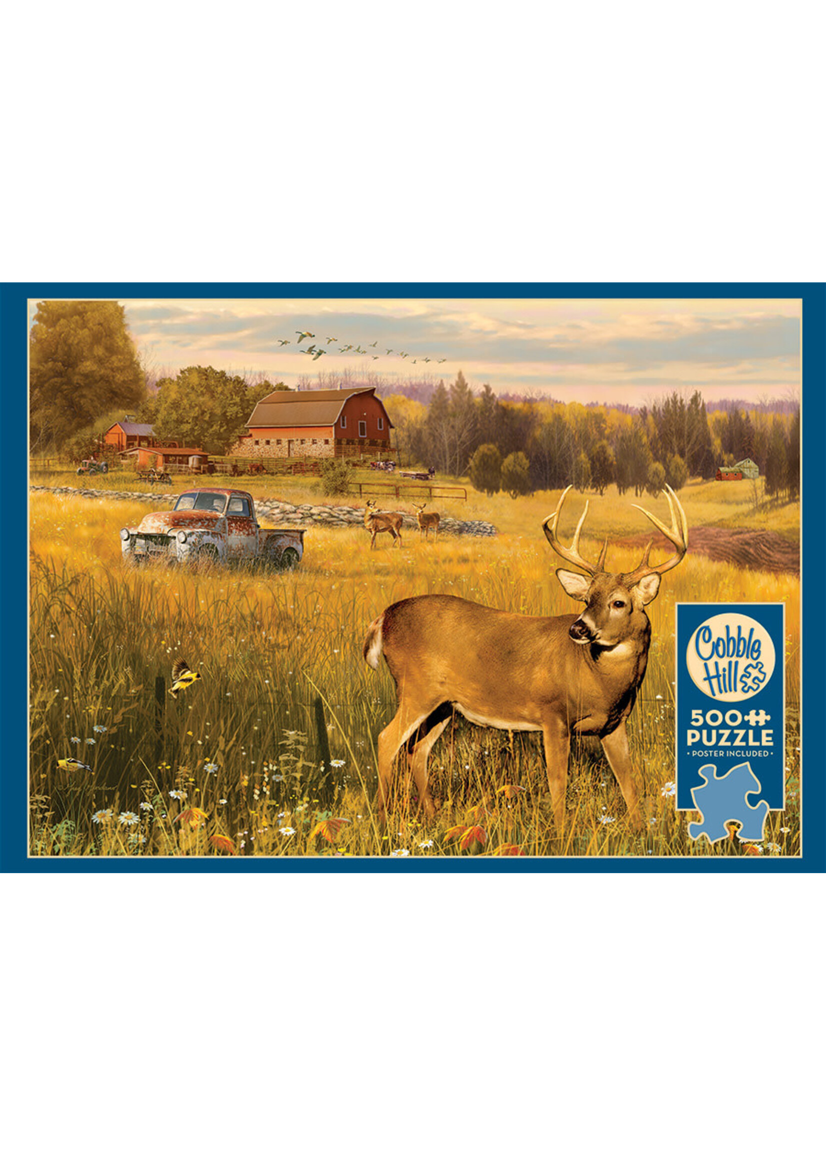 Cobble Hill CH45070 Deer Field (Puzzle500)