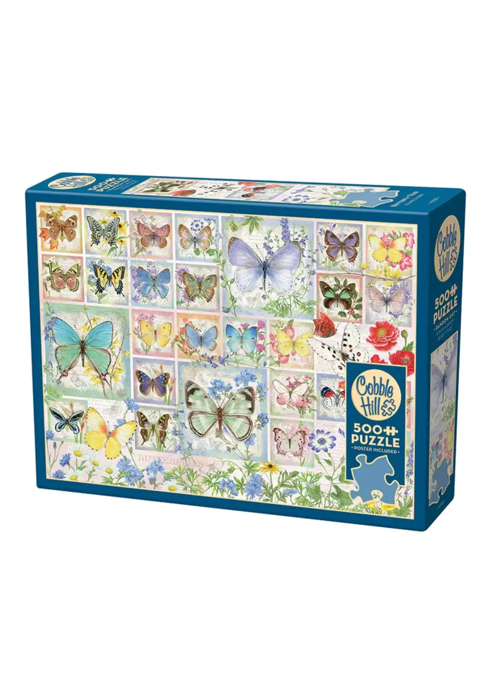 Cobble Hill CH45025 Butterfly Tiles (Puzzle500)