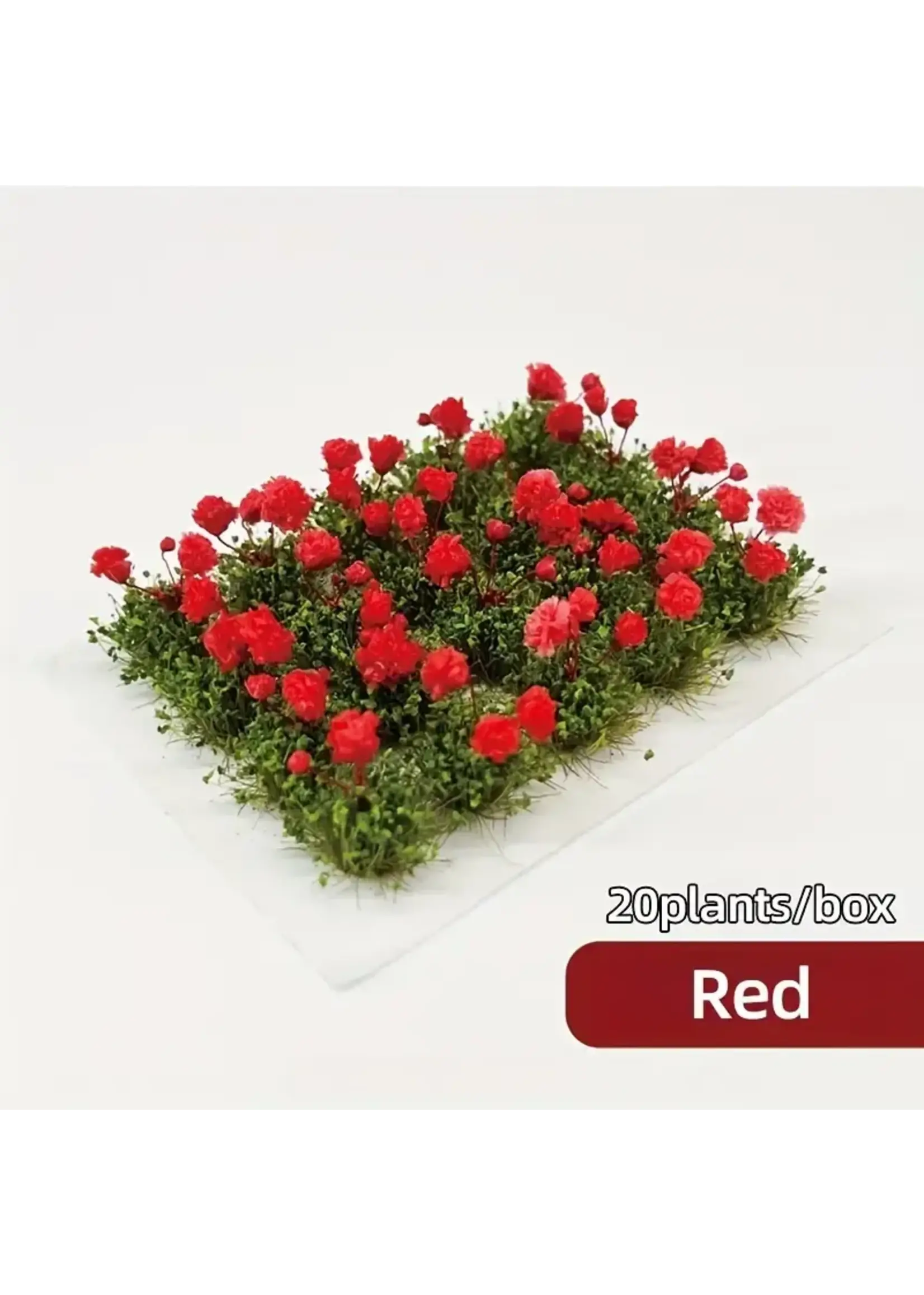 Tufts Flower Cluster Red