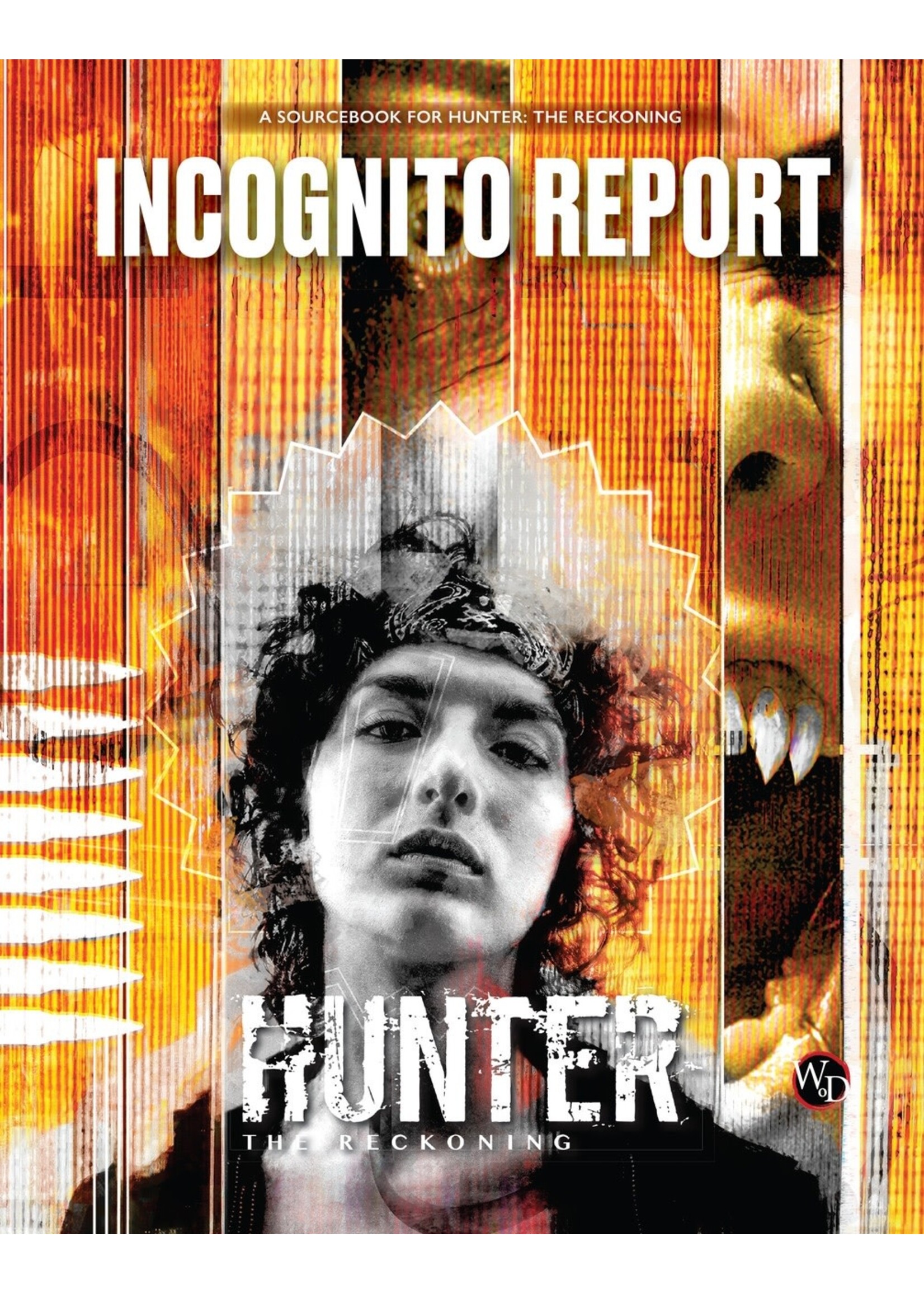 Renegade Game Studios Hunter The Reckoning 5E RPG Incognito Report Sourcebook