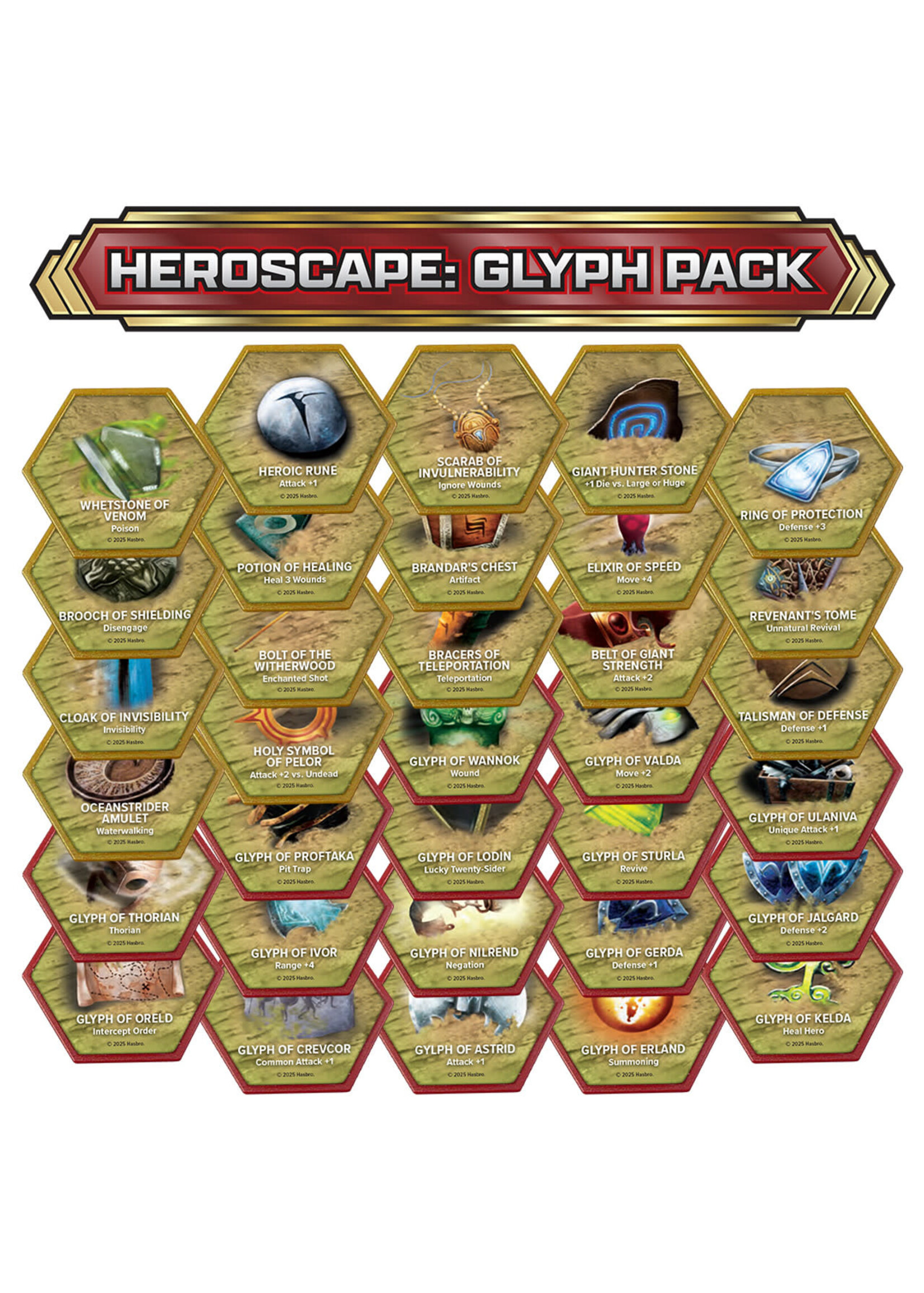 Heroscape Glyph Pack
