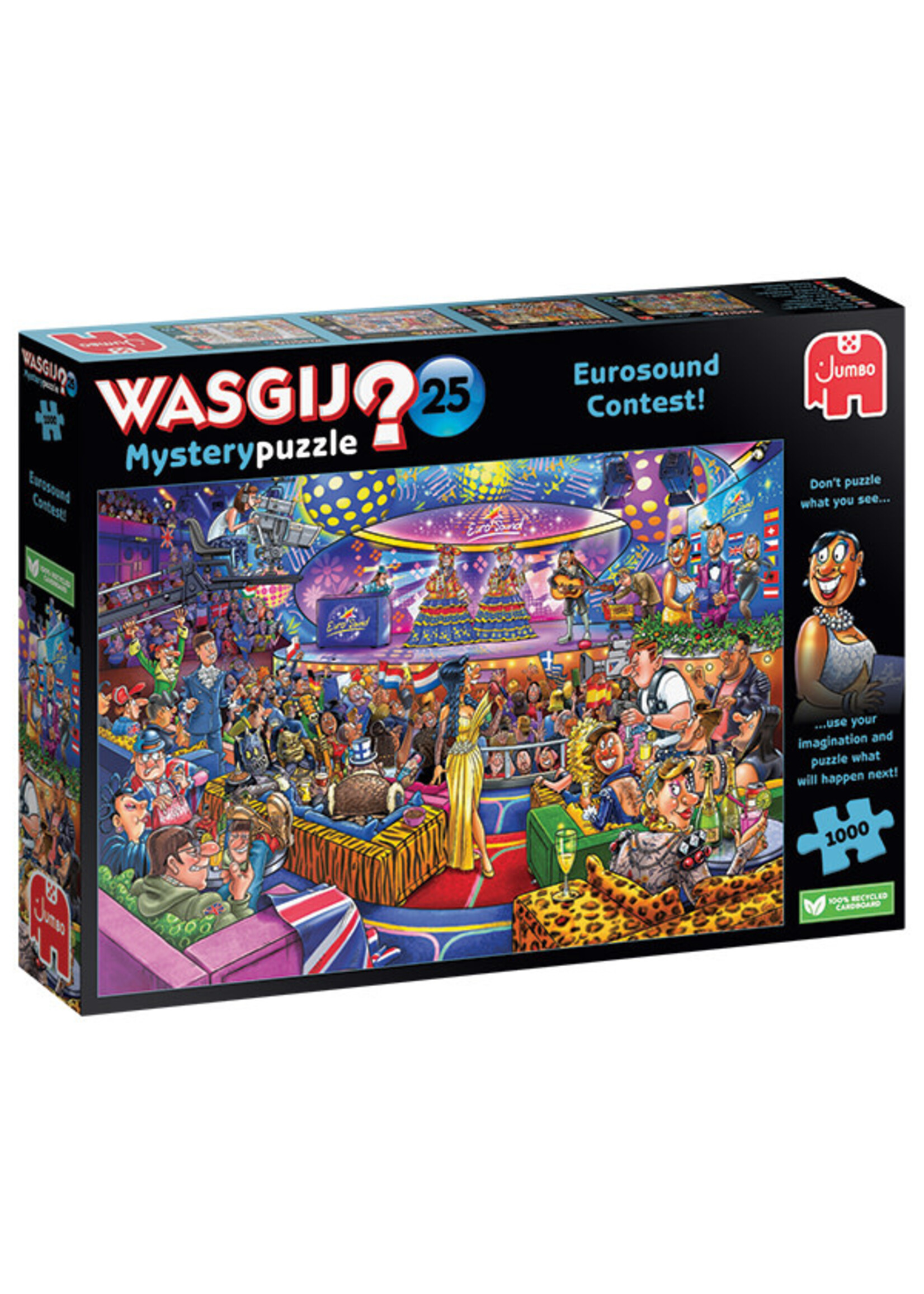 Jumbo JUM00019 WASGIJ Eurosound Contest (Puzzle1000)