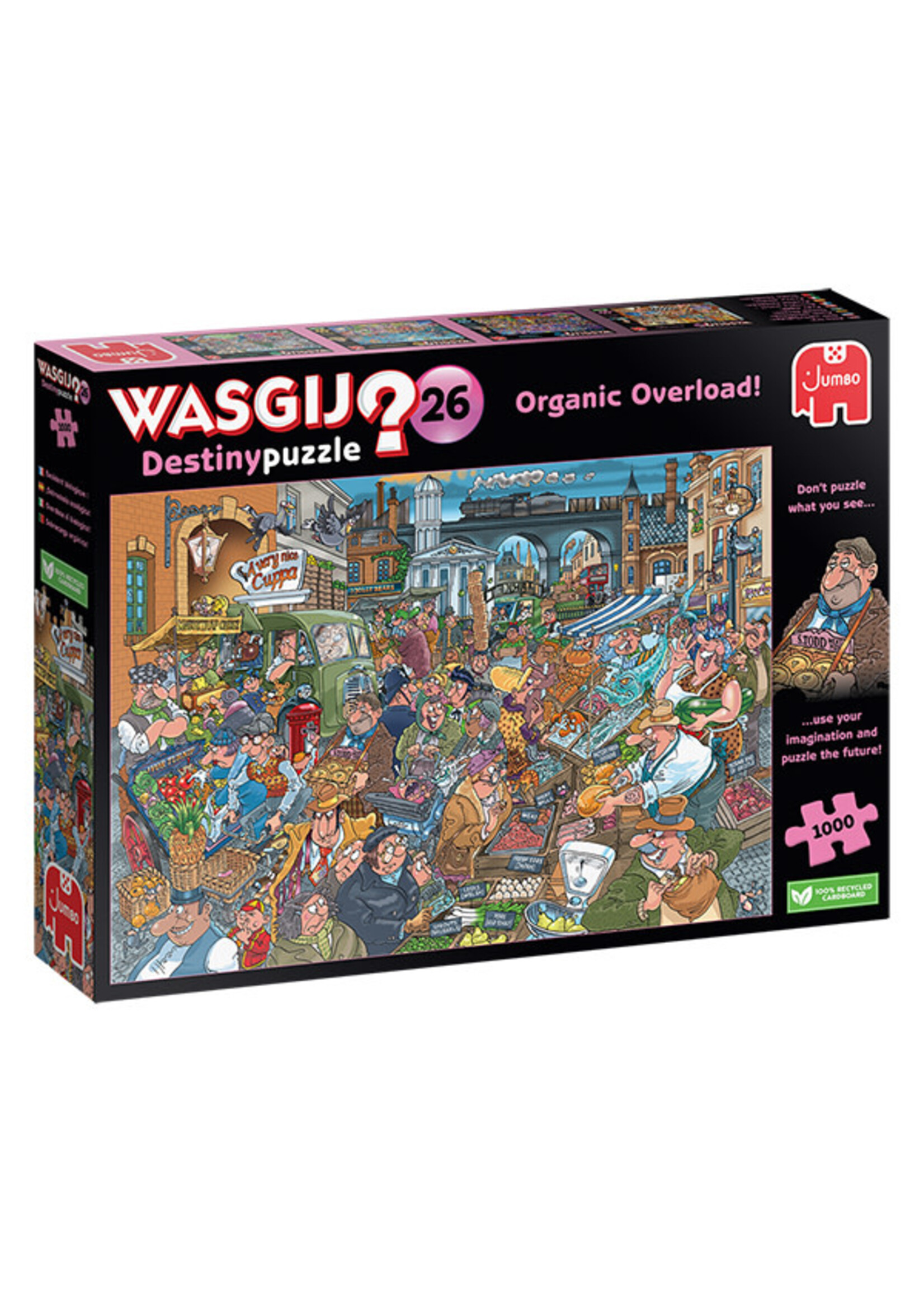 Jumbo JUM00022 WASGIJ Organic Overload (Puzzle1000)