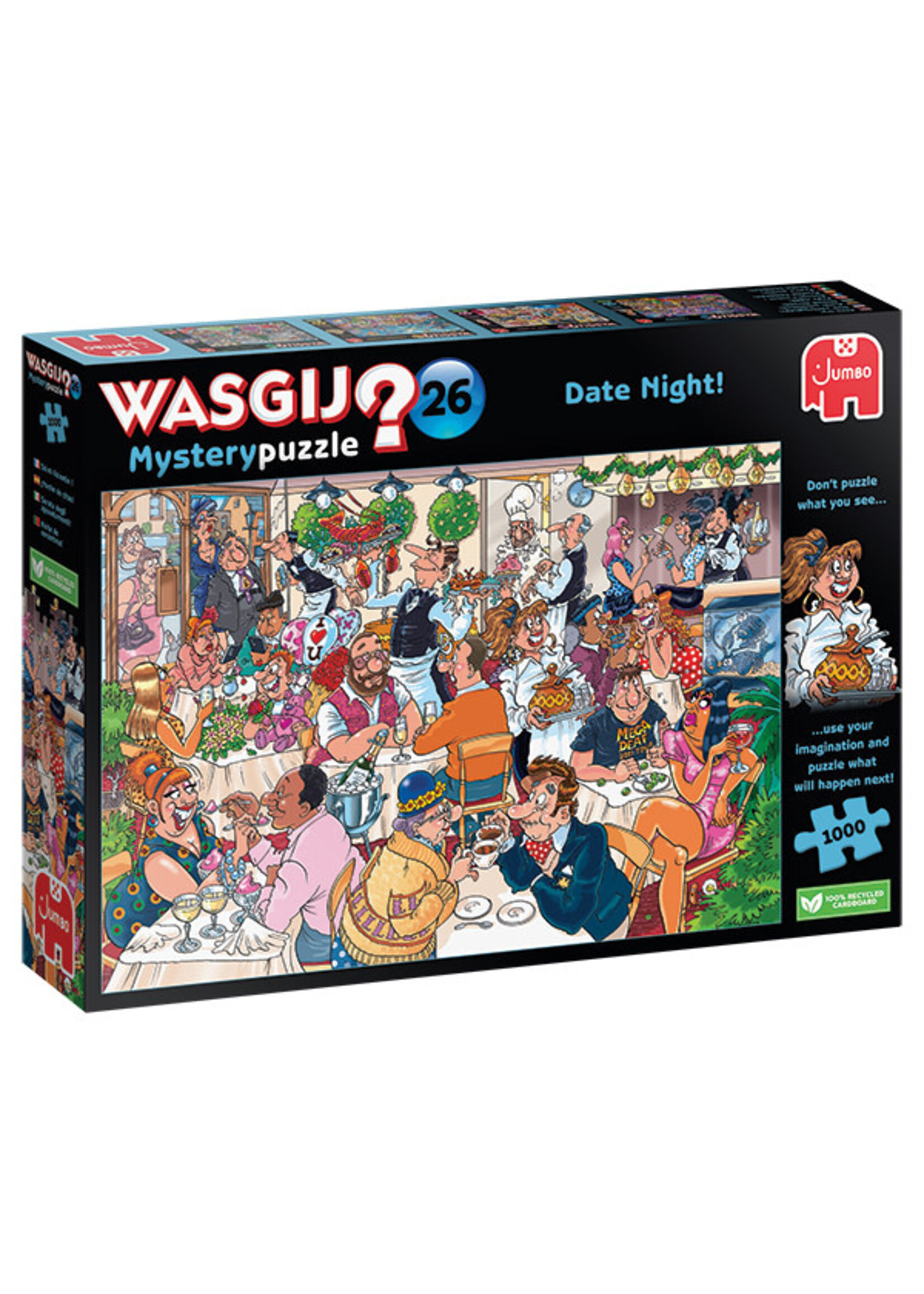 Jumbo JUM00592 WASGIJ Date Night (Puzzle1000)
