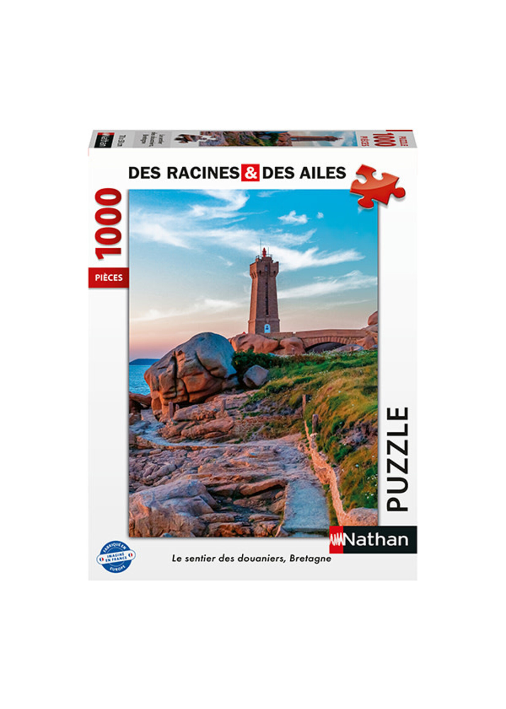 Nathan NAT00903 Le Sentier des Douaniers Bretagne (Puzzle1000)