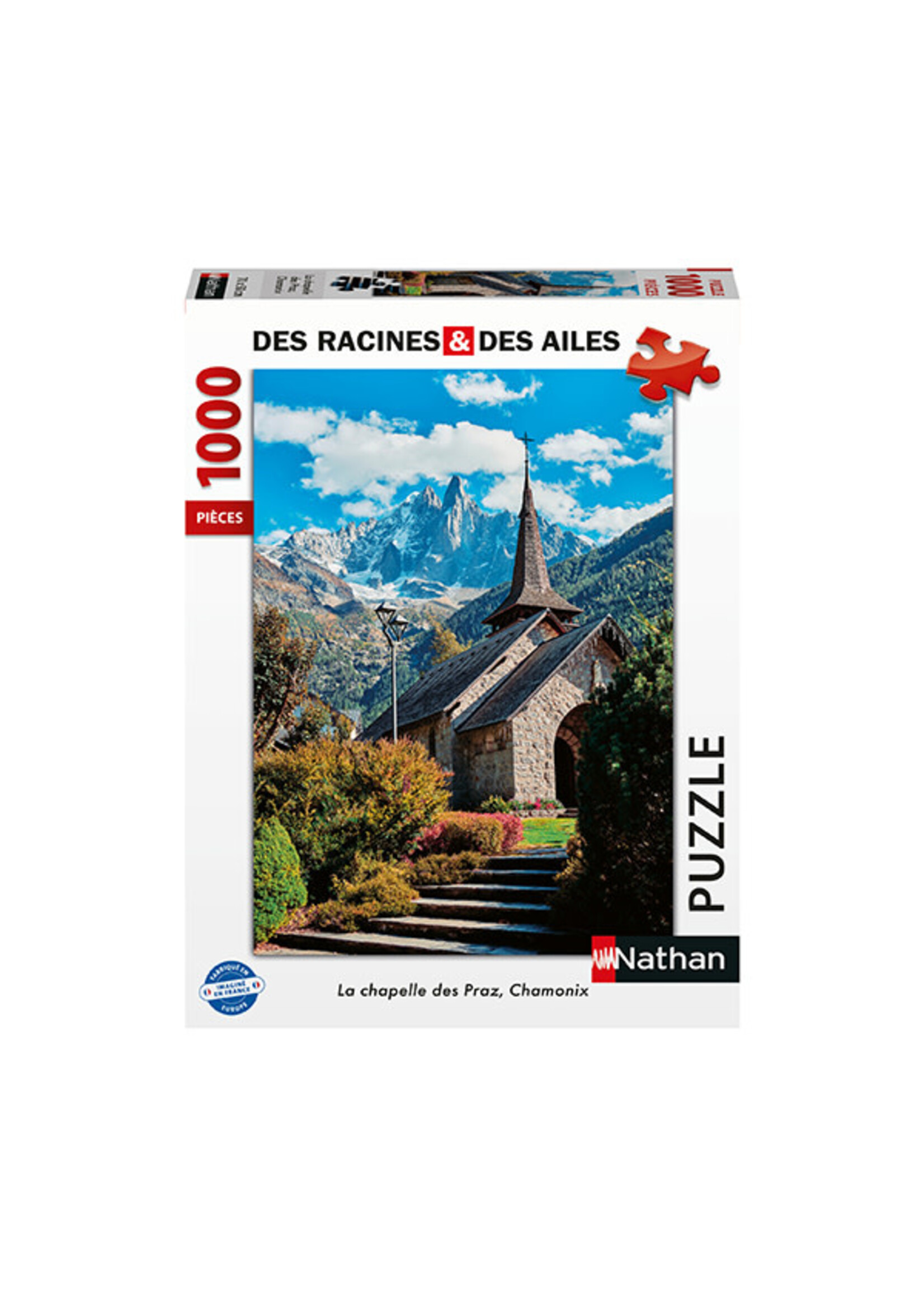 Nathan NAT00904 La Chapelle des Praz Chamonix (Puzzle1000)