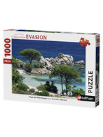 Nathan NAT00914 Plage de Palombaggia Corse (Puzzle1000)