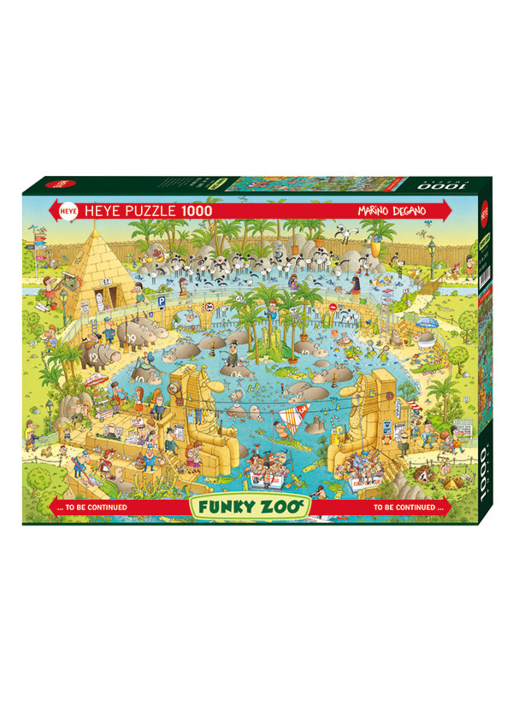 Heye HEY29693 Nile Habitat (Puzzle1000)