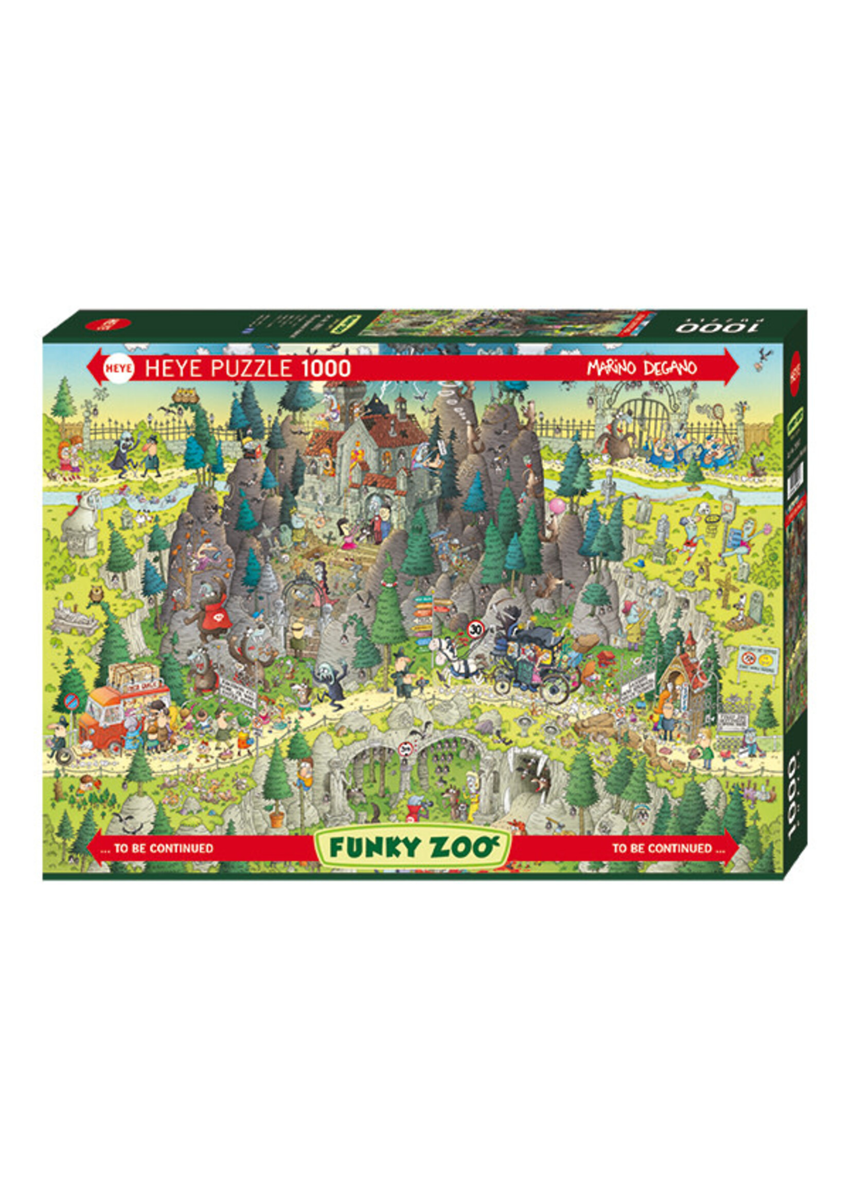 Heye HEY29963 Transylvanian Habitat (Puzzle1000)