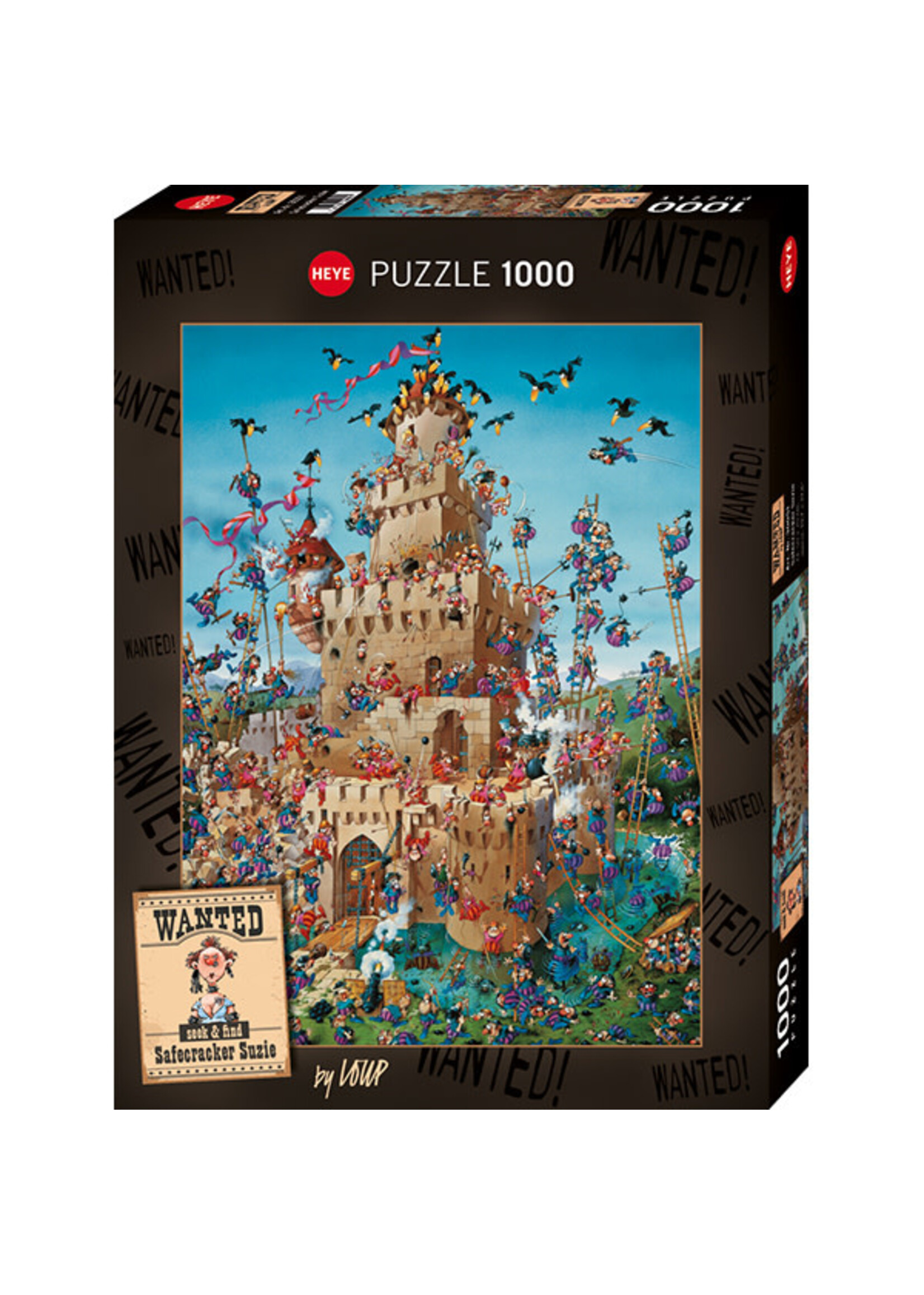 Heye HEY30051 Wanted! Safecracker Suzie (Puzzle1000)