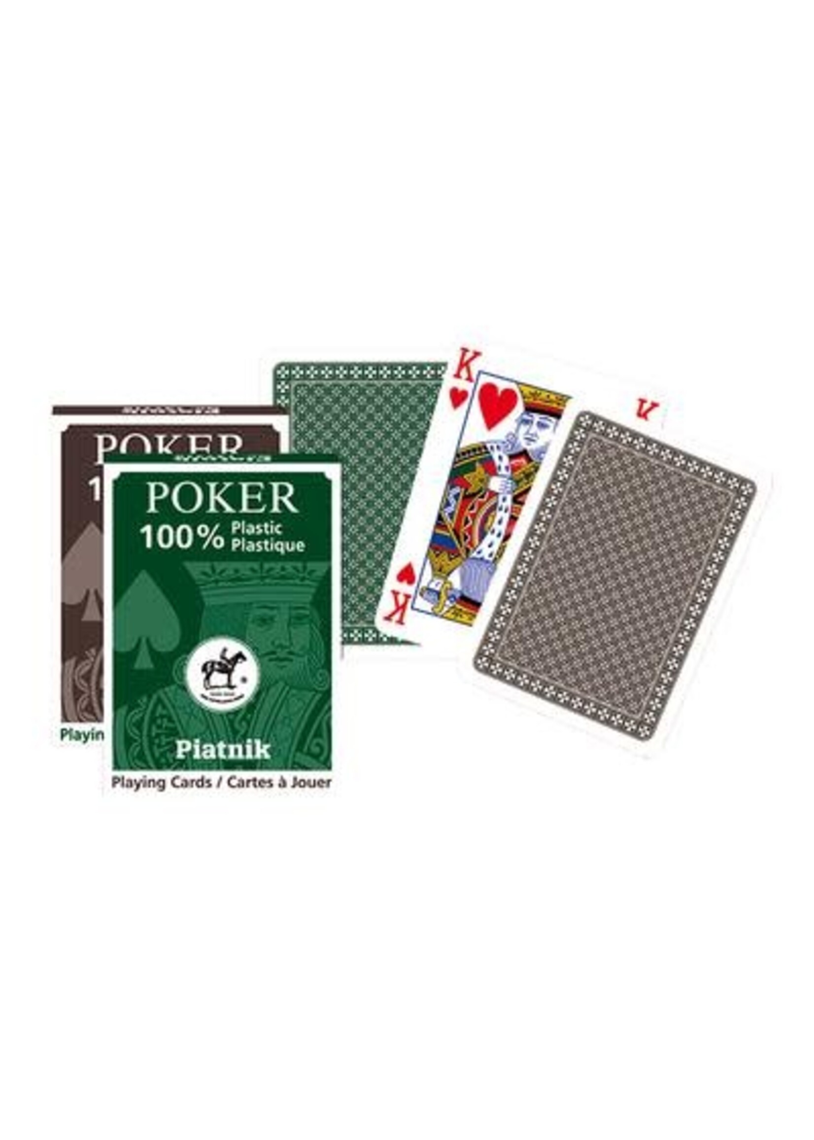 Piatnik Piatnik Plastic Poker Playing Cards