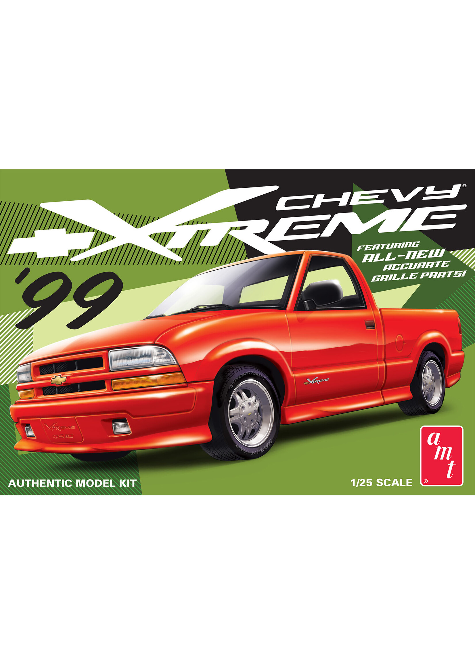 AMT AMT1514 1999 Chevy S-10 Xtreme Pickup (1/25)