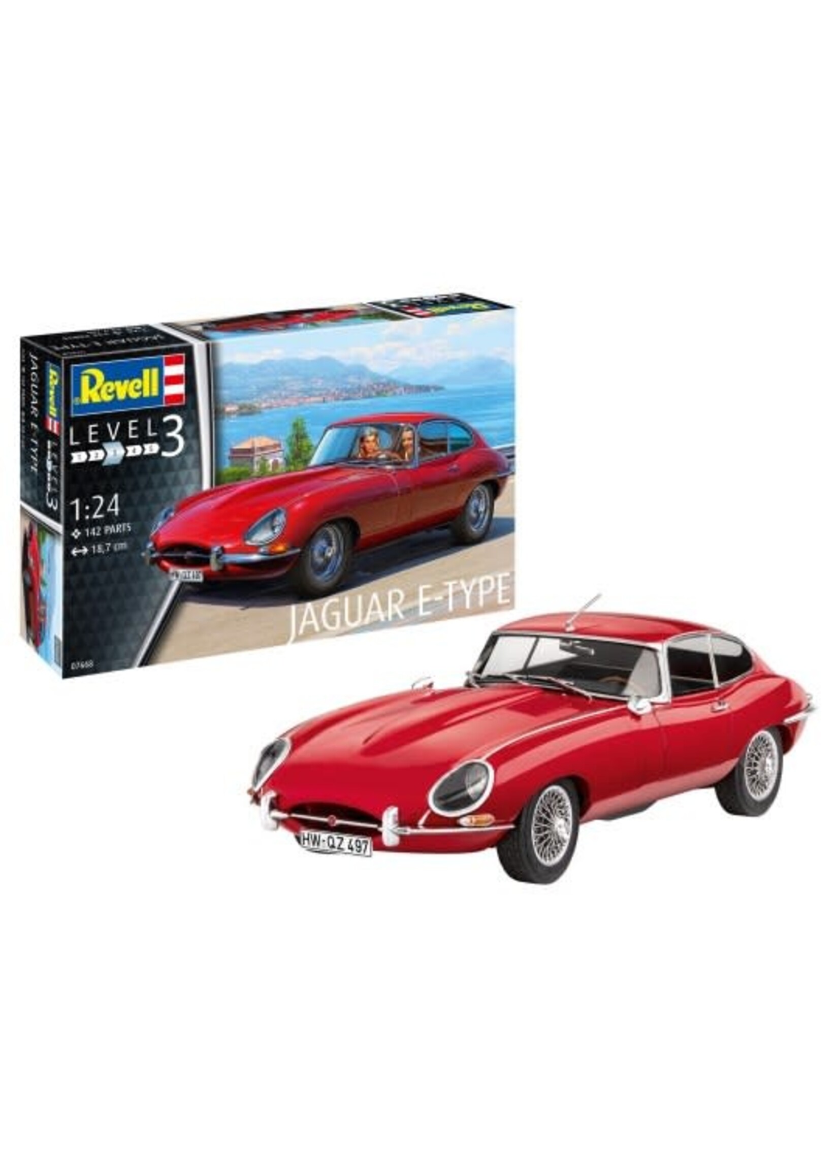 Revell Germany RVG7668 Jaguar E-Type Coupe (1/24)