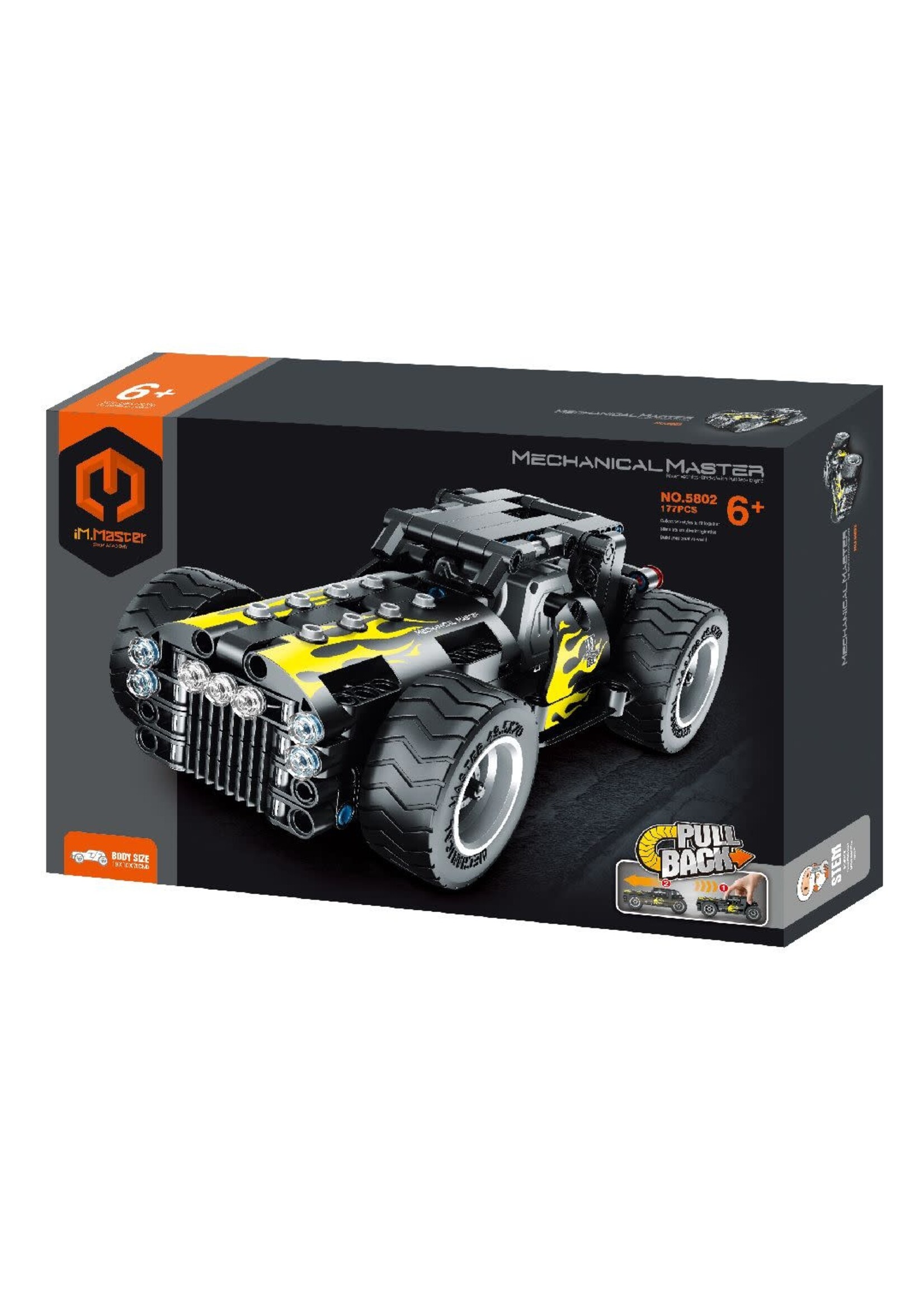 iM.Master IMM5802 Pull Back Car - 177 Pieces (can combine with IMM5801)