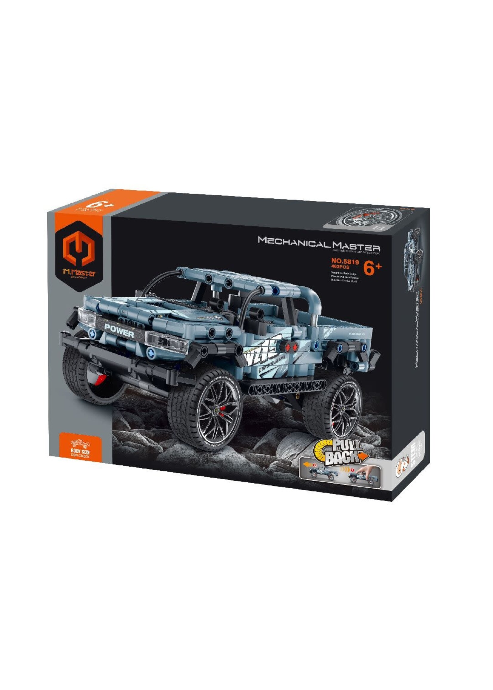 iM.Master IMM5819 Pull Back - Pickup Truck - 463 Pieces