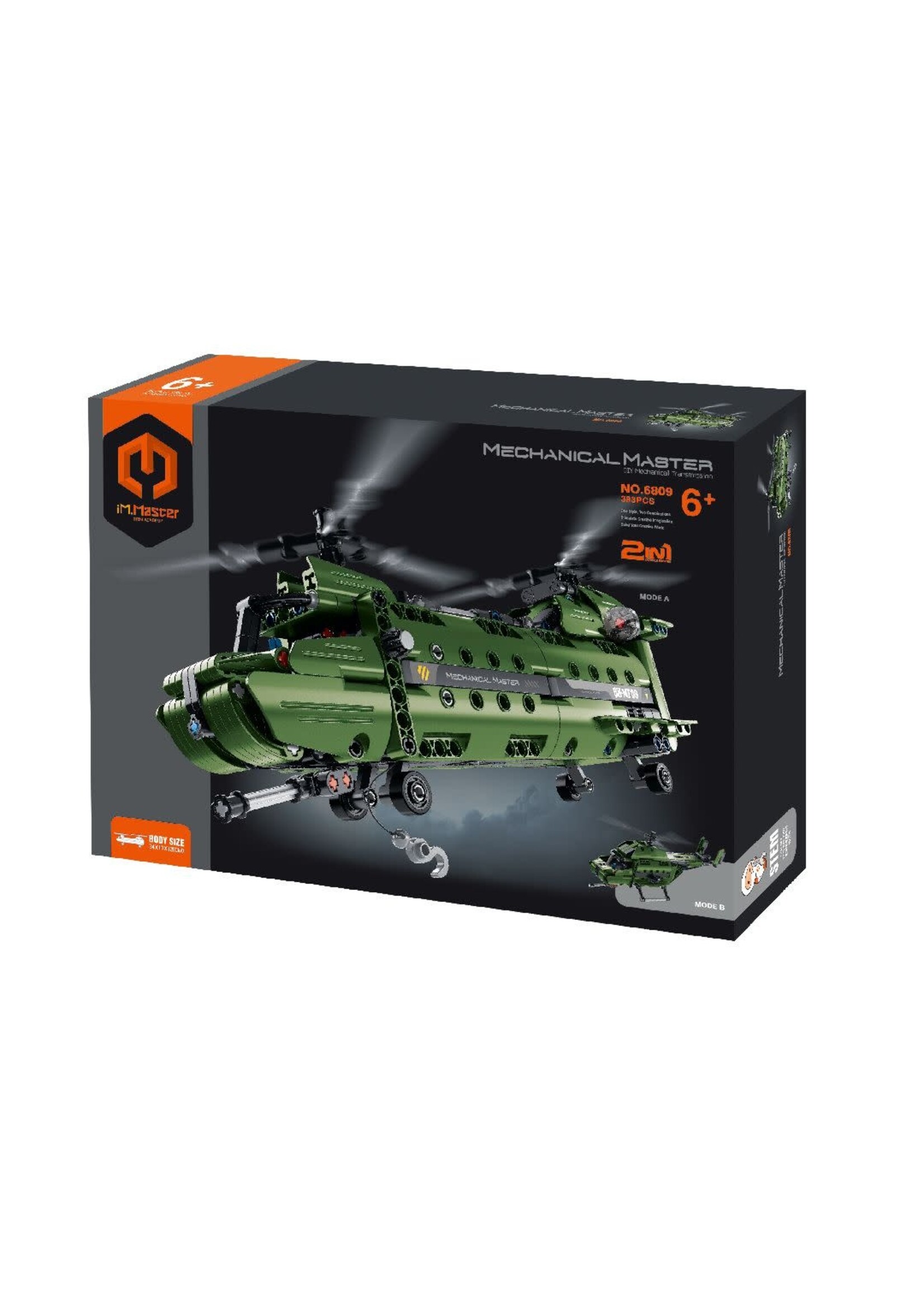 iM.Master IMM6809 Military - TranSport 2 in 1 -393 Pieces