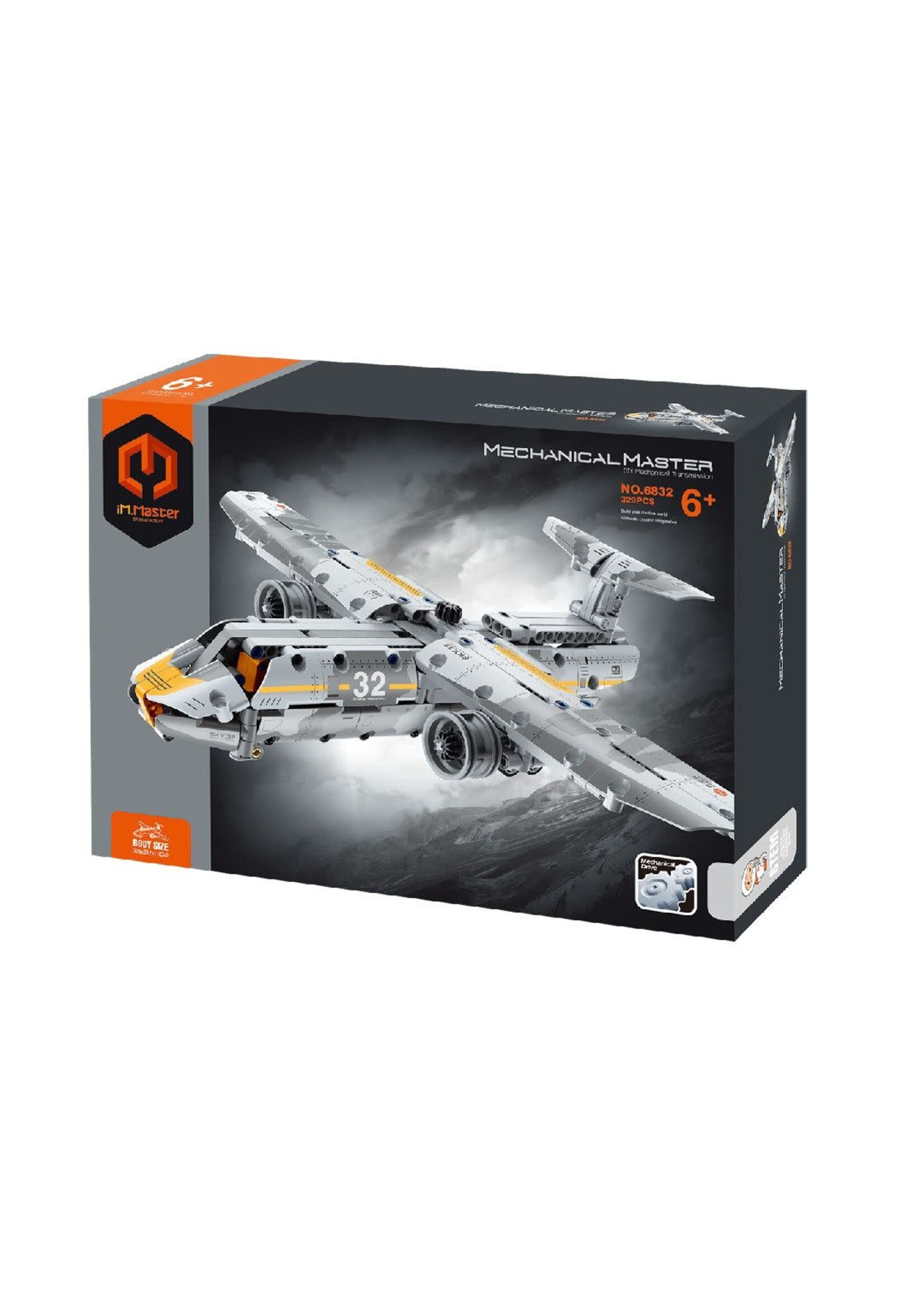 iM.Master IMM6832 Building Block Military TranSport - 329 Pieces